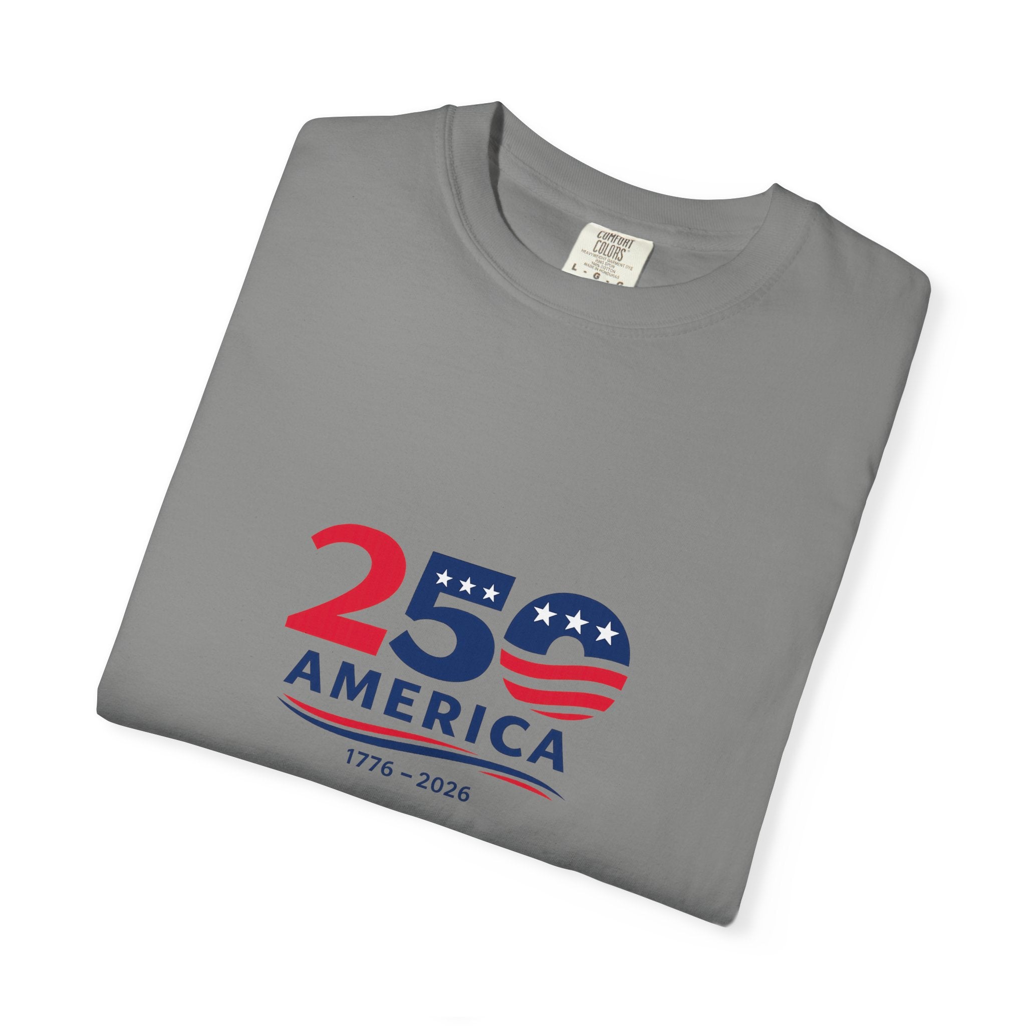 America 250 T-Shirt | 1776-2026 Patriotic Shirt | USA 250th Anniversary Tee | America Shirt | Fourth of July 2026 - 4 colors -  100% cotton