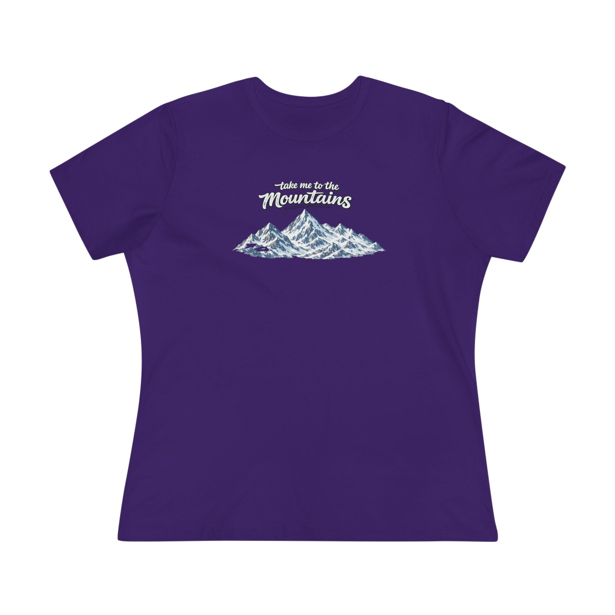 Women's Take Me to the Mountains T-Shirt | Mountain Lover Tee | Hiking Shirt for Women | Outdoor Nature Lover Gift | 4 colors - 100% cotton