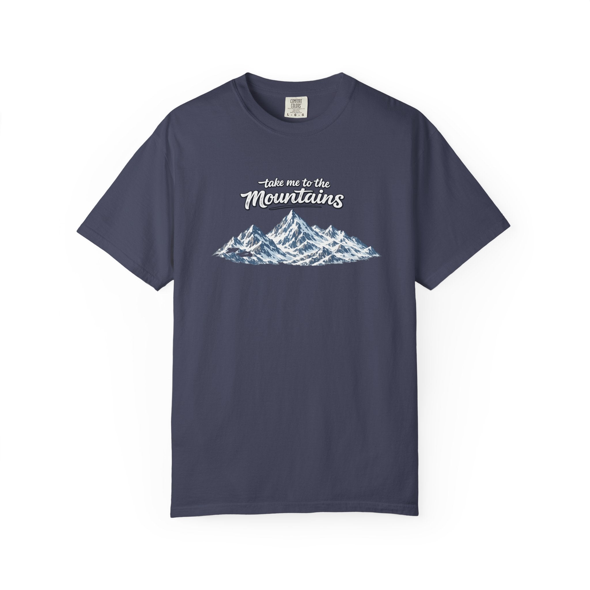 Take Me to the Mountains Shirt | Rustic Mountain Tee | Hiking Nature Lover Gift | Outdoor Adventure T-Shirt | 7 colors - 100% cotton