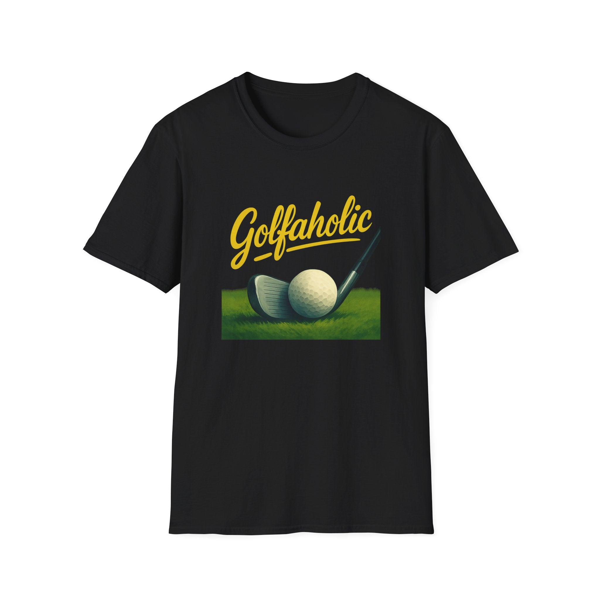 Golfaholic Tee | Because Just One More Hole Is a Lifestyle | 4 colors - 100% cotton