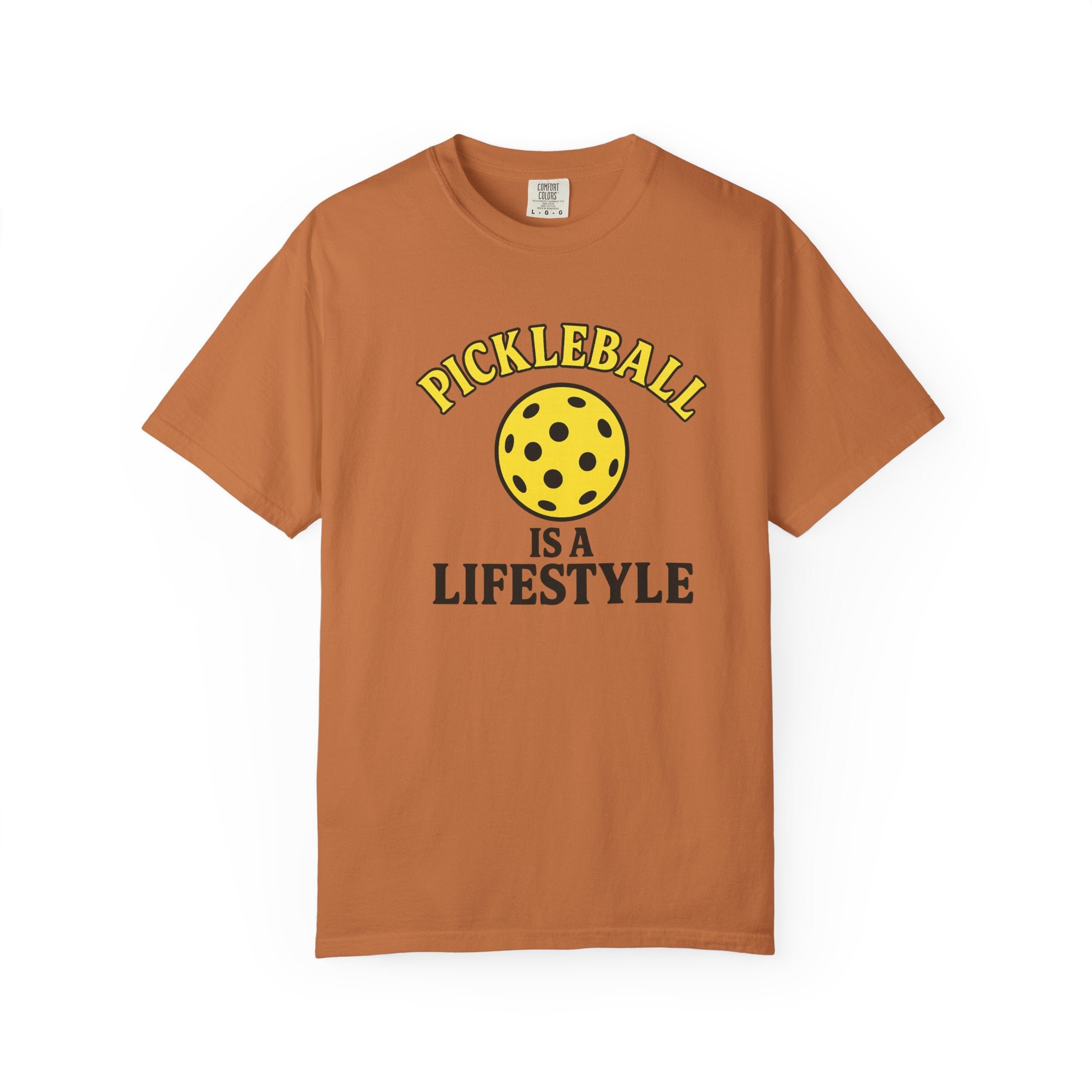 Pickleball Is Life Tee | Bold Retro Pickleball Shirt for Players Who Live the Game - 10 colors 100% cotton