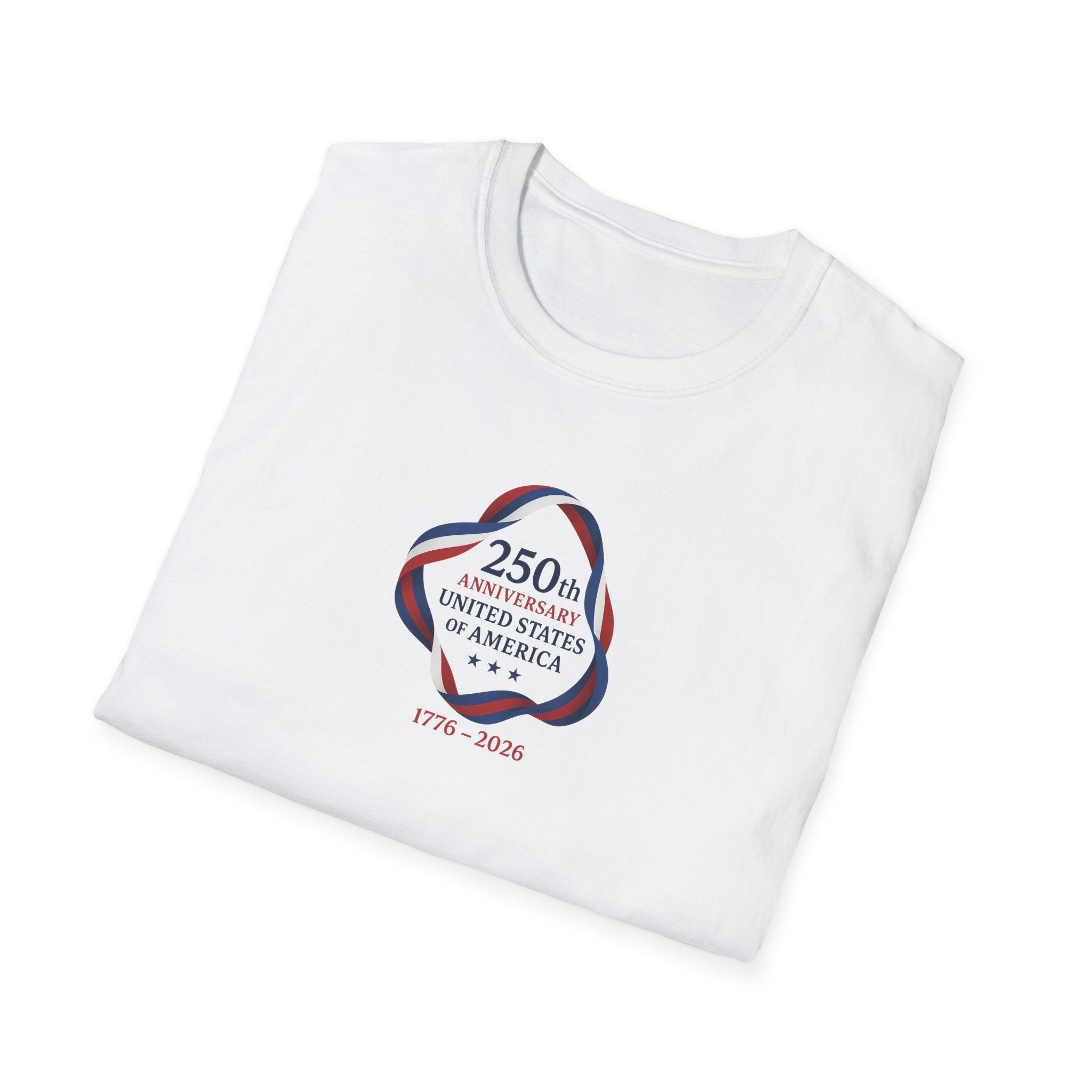 250th Anniversary of America USA T-Shirt Tee | Patriotic American Semiquincentennial | 5 colors - 100% cotton