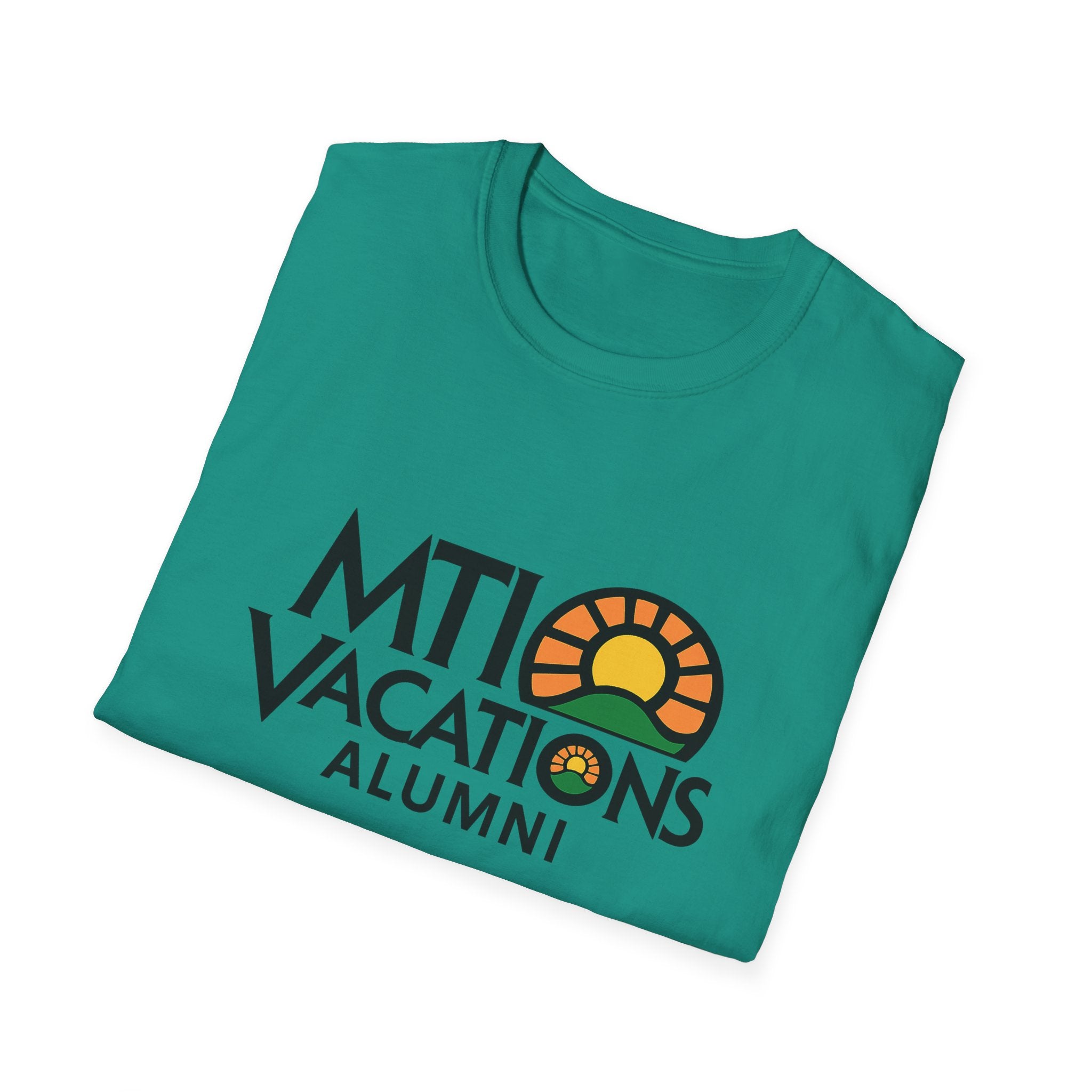 MTI Vacations Alumni Unisex Softstyle T-Shirt | Celebrate your Memories With this Tee. | 6 colors - 100% cotton