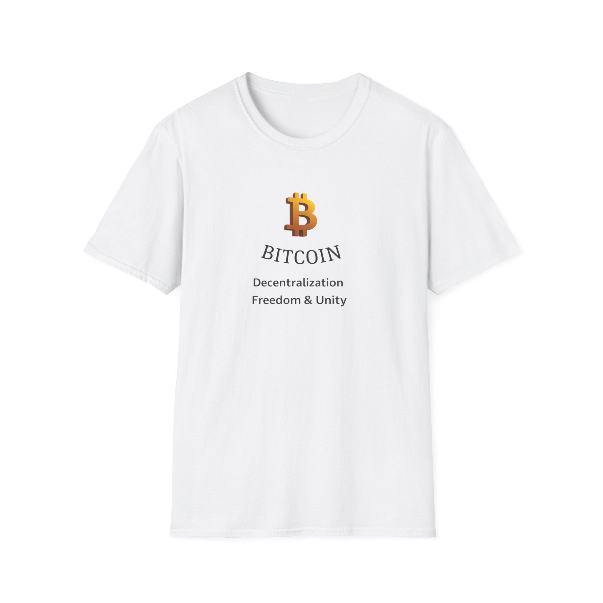 More than a Bitcoin tee, Its a statement | Decentralization, Unity, Power | 4 colors -  100% cotton