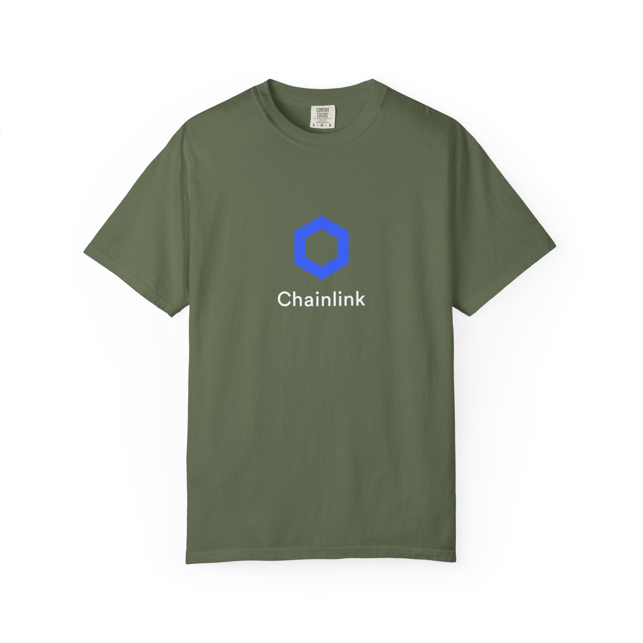 Chainlink Crypto T-Shirt | Black Blockchain Tee for Web3 Traders | LINK Investor Gift | Crypto Enthusiast Apparel | 3 colors - 100% cotton