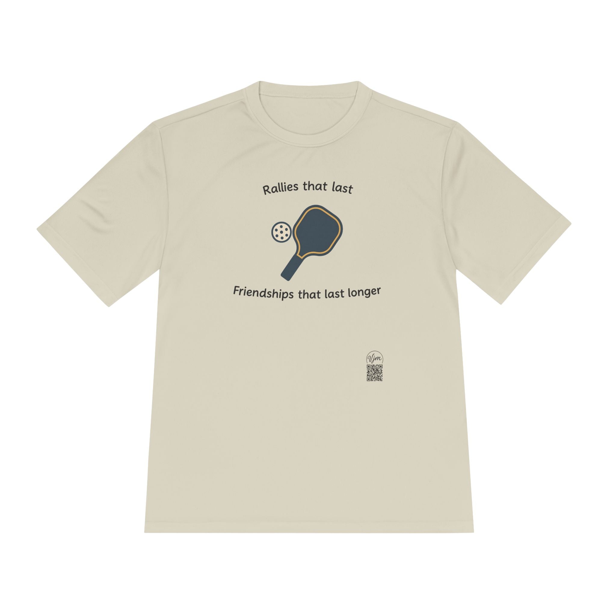 Rallies That Last, Friendships that Last Longer Pickleball T-Shirt Tee | Durango Hills Pickleball Club | 5 colors -  100% polyester