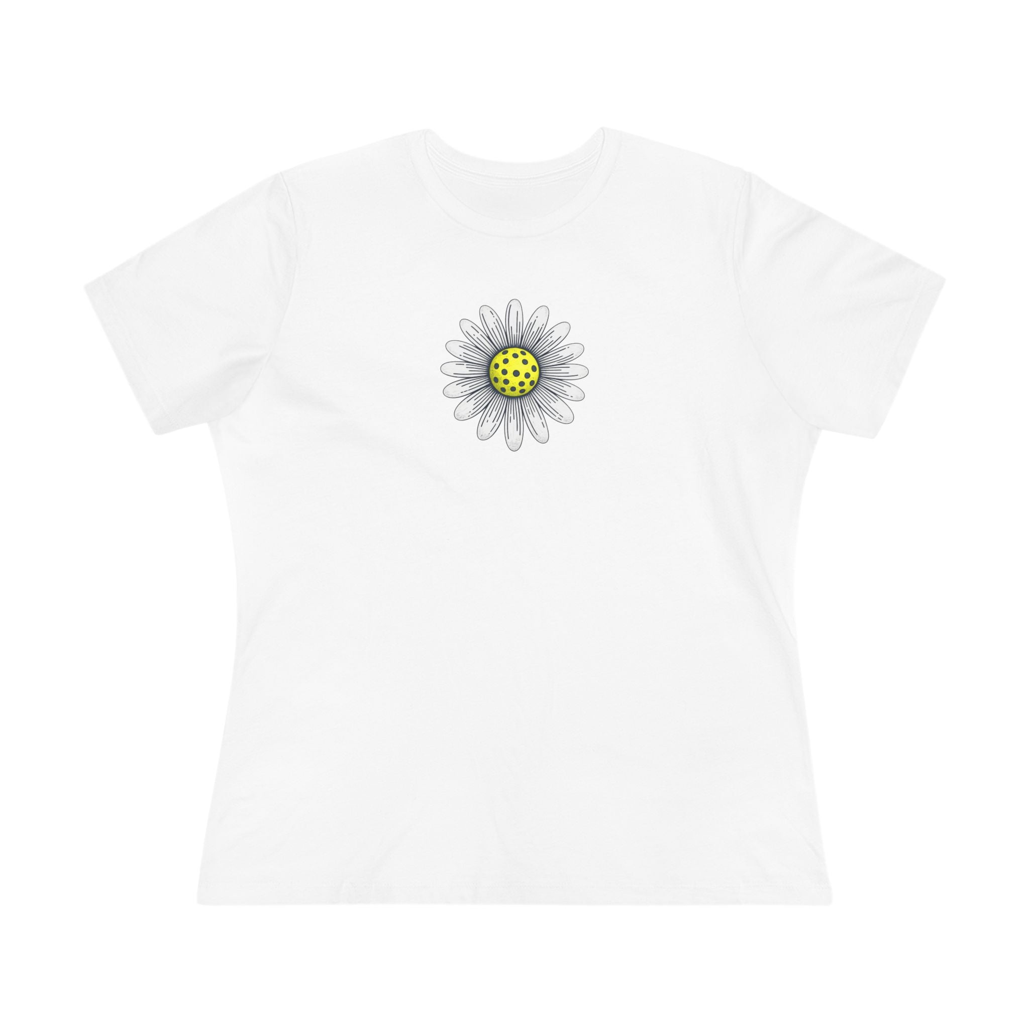 Pickleball Daisy Flower Shirt | Pickleball Lover Gift | Cute Pickleball Graphic Tee | Pickleball Player Apparel | 7 colors - 100% cotton