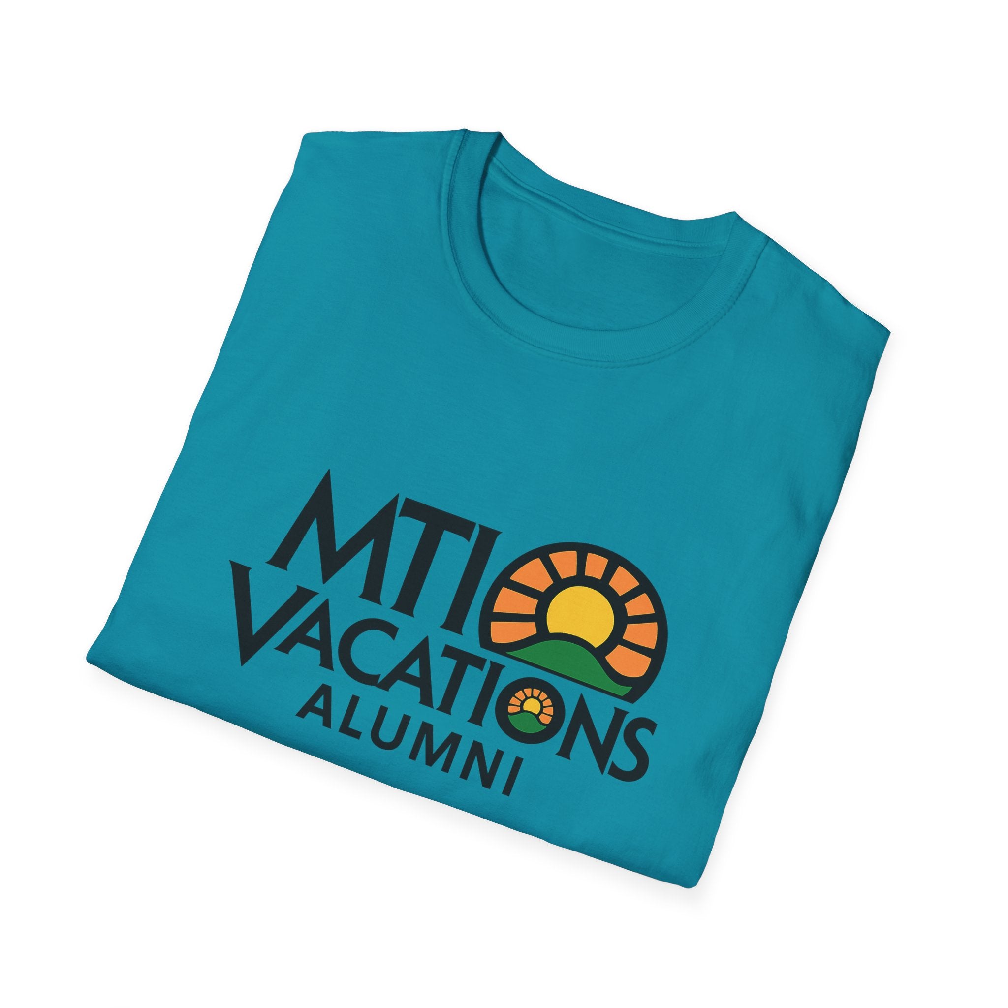 MTI Vacations Alumni Unisex Softstyle T-Shirt | Celebrate your Memories With this Tee. | 6 colors - 100% cotton