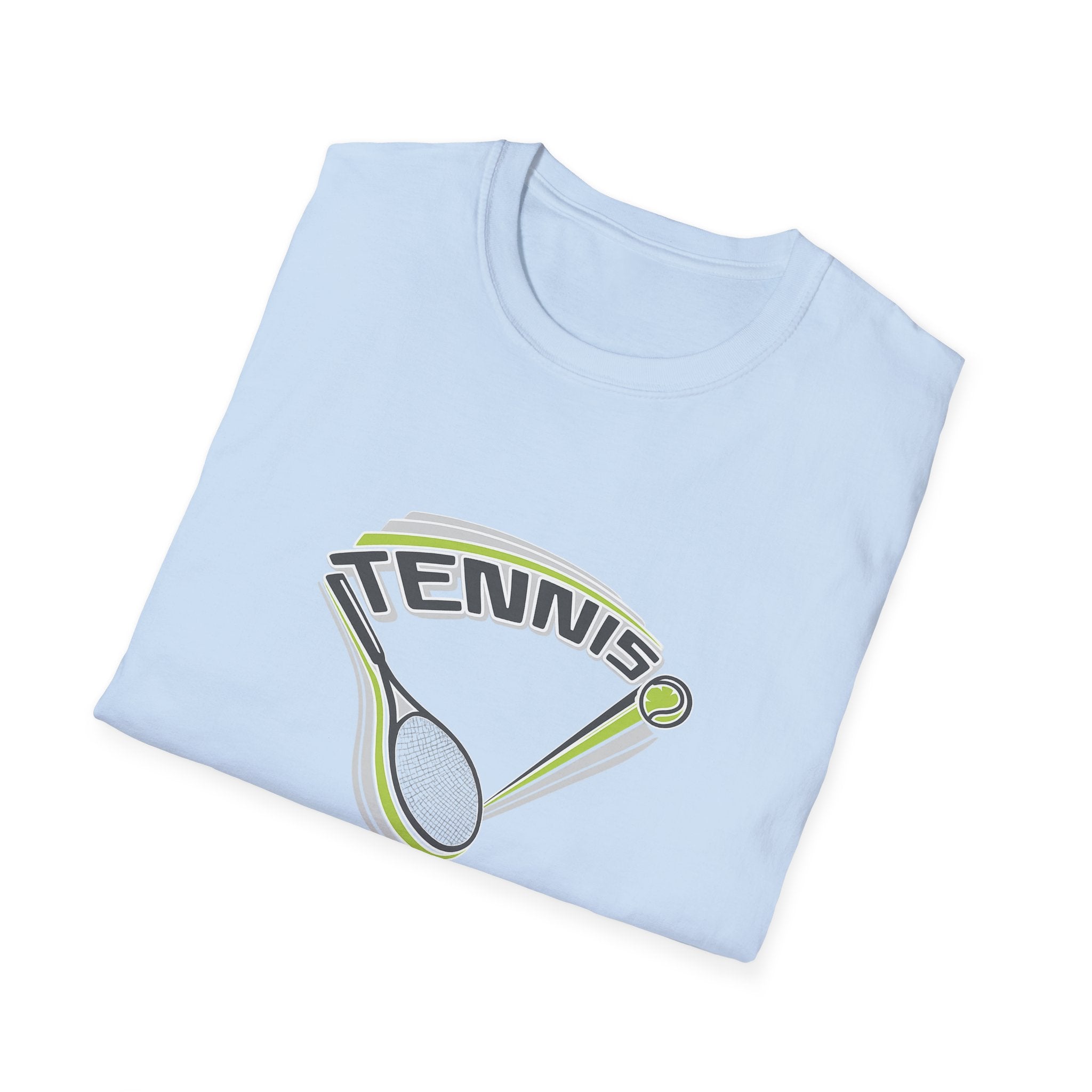 Ace Mode Activated | Tennis Racket Graphic T-Shirt | 3 colors - 100% cotton