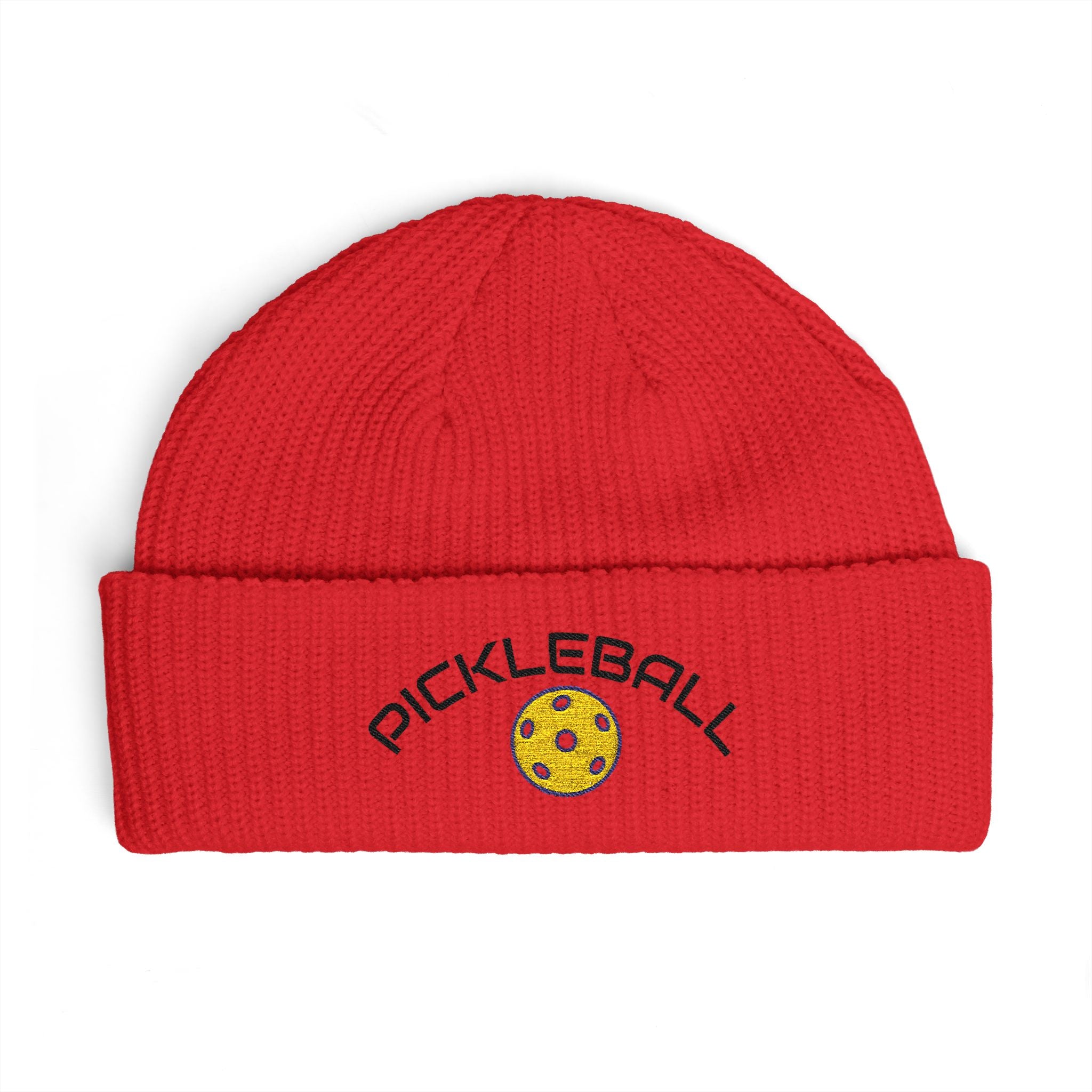 Pickleball Logo Cuff Beanie | Warm Pickleball Hat | 5 colors