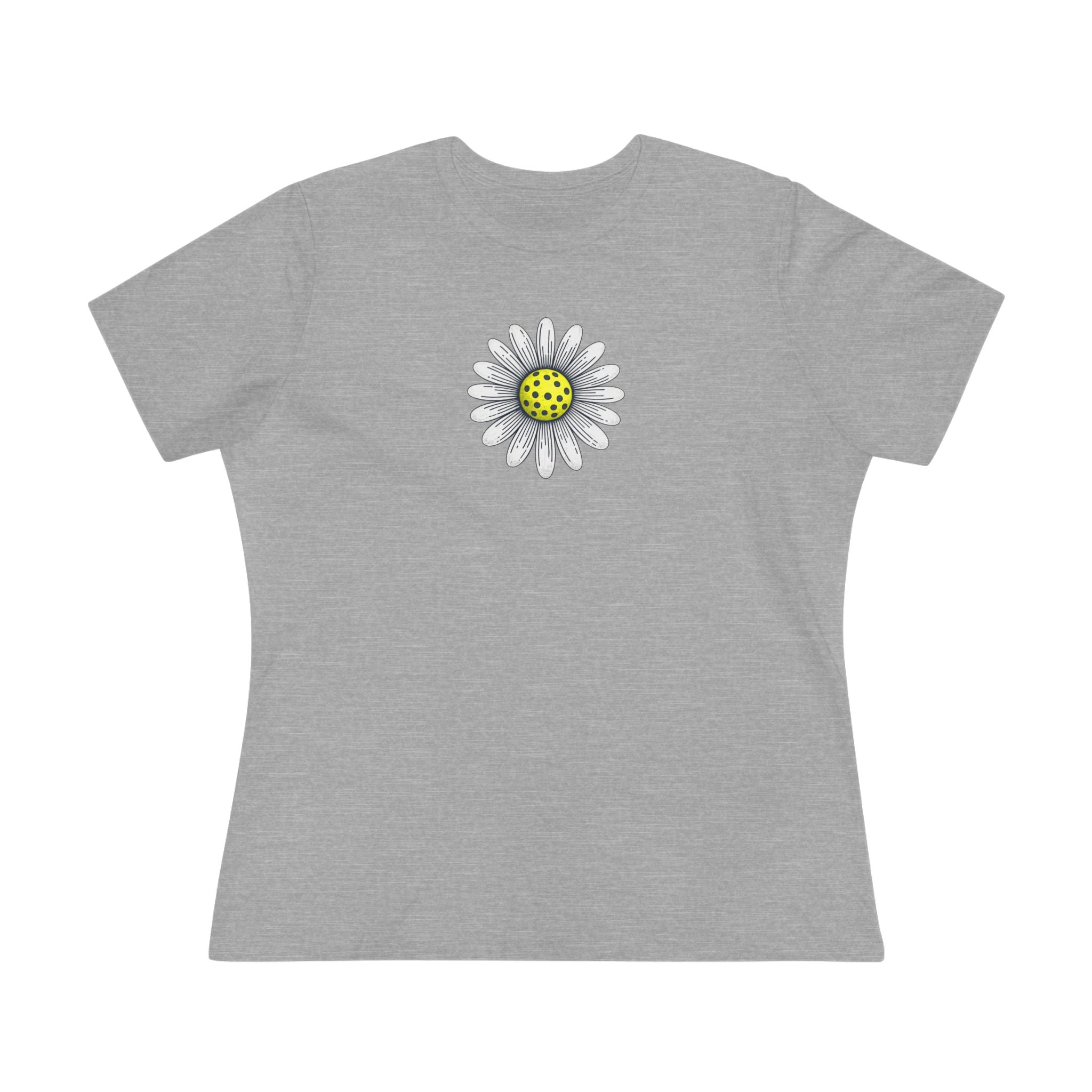 Pickleball Daisy Flower Shirt | Pickleball Lover Gift | Cute Pickleball Graphic Tee | Pickleball Player Apparel | 7 colors - 100% cotton