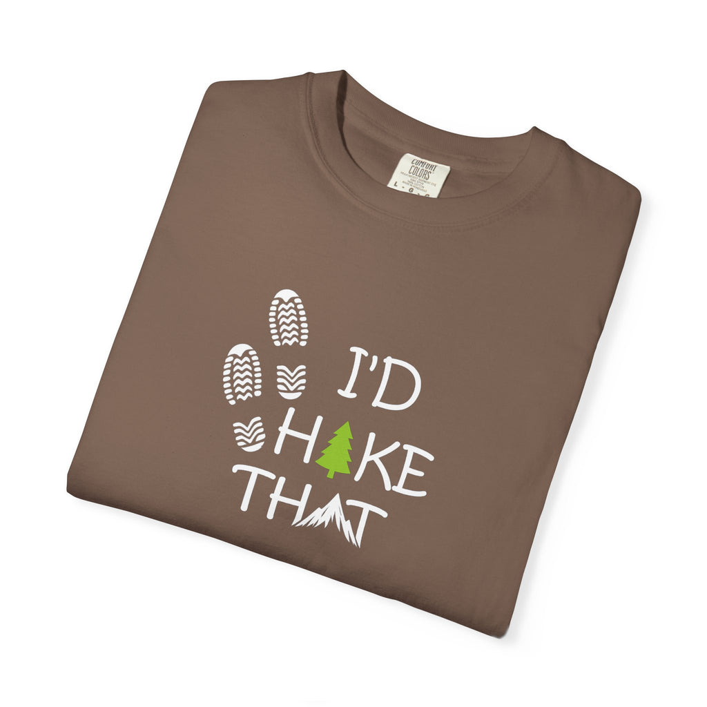 I'd Hike That Shirt | Outdoor Lover Gift | Camping Shirt | Nature Graphic Tee | Trail Shirt | Adventure T-Shirt | 7 colors - 100% cotton