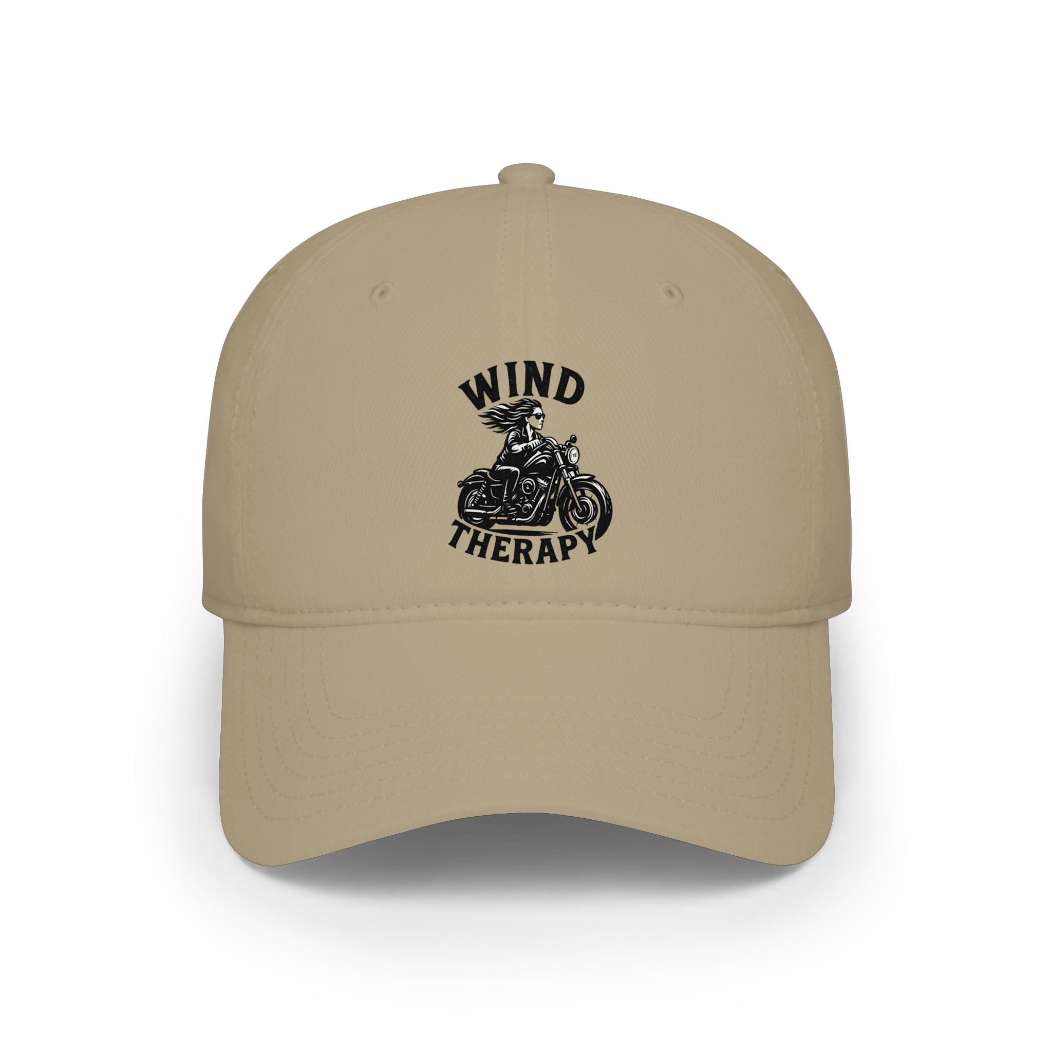 Wind Therapy Hat | Harley Motorcycle Rider Cap | Harley Davidson inspired Biker Hat Gift | Motorcycle Lover Hat | 4 colors