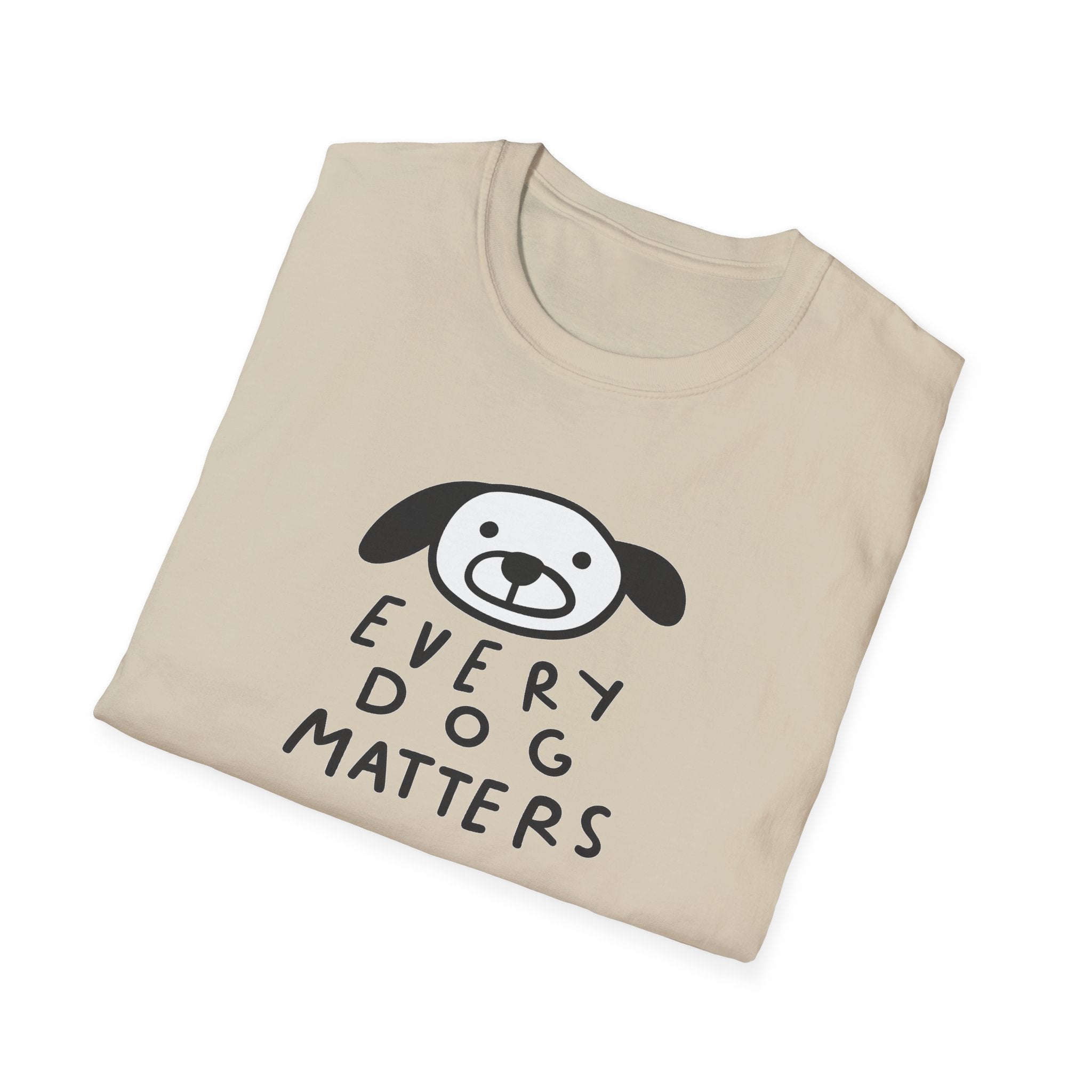 Every Dog Matters TShirt | Cute Dog Lover Shirt| Rescue & Adoption Tee | Animal Lover Gift | Pet Lover Top | 7 colors - 100% cotton