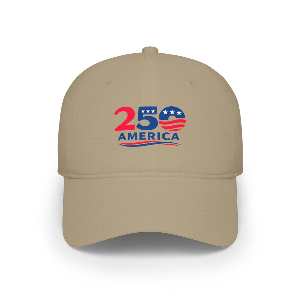 America 250 Hat | Patriotic Baseball Cap | USA 250th Anniversary Cap | July 4th Celebration Hat | 2 colors