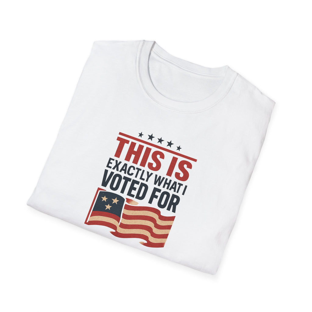 Show Your Voice | American Pride Tee | Patriotic Graphic T-Shirt-Red White & Blue USA Flag | 4 colors - 100% cotton