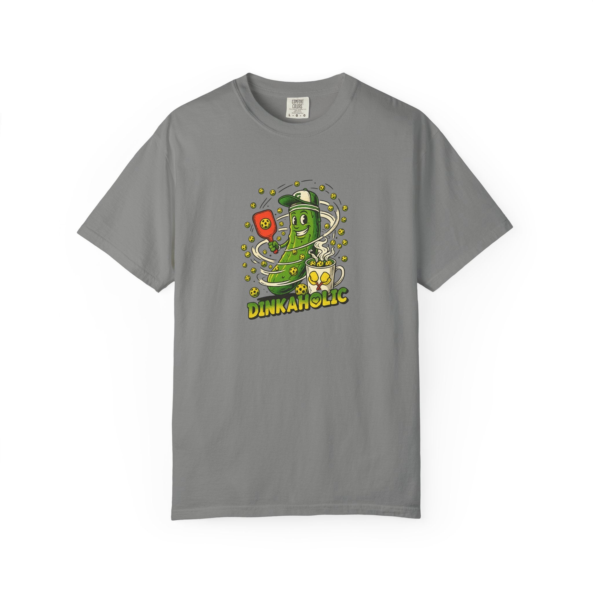 Funny Pickleball Dinkaholic Tee for Serious Dinkers | 7 colors - 100% cotton