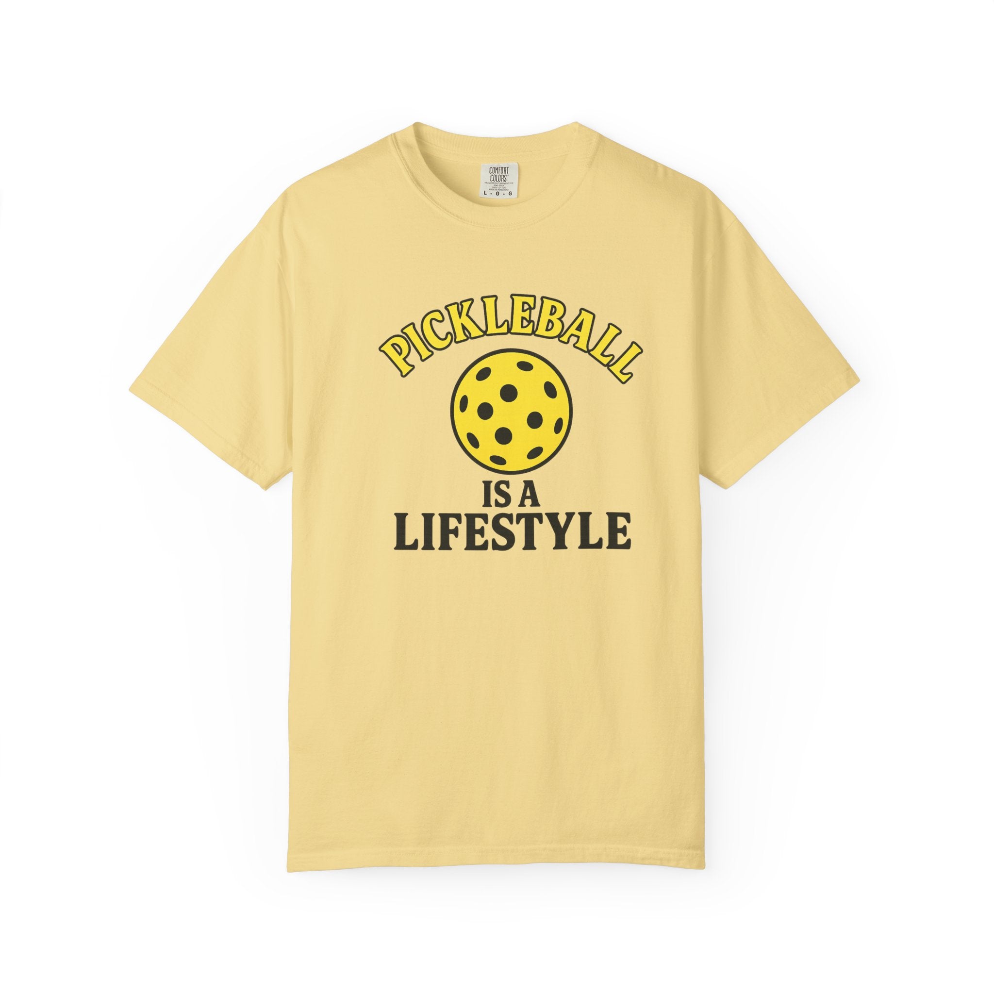 Pickleball Is Life Tee | Bold Retro Pickleball Shirt for Players Who Live the Game - 10 colors 100% cotton