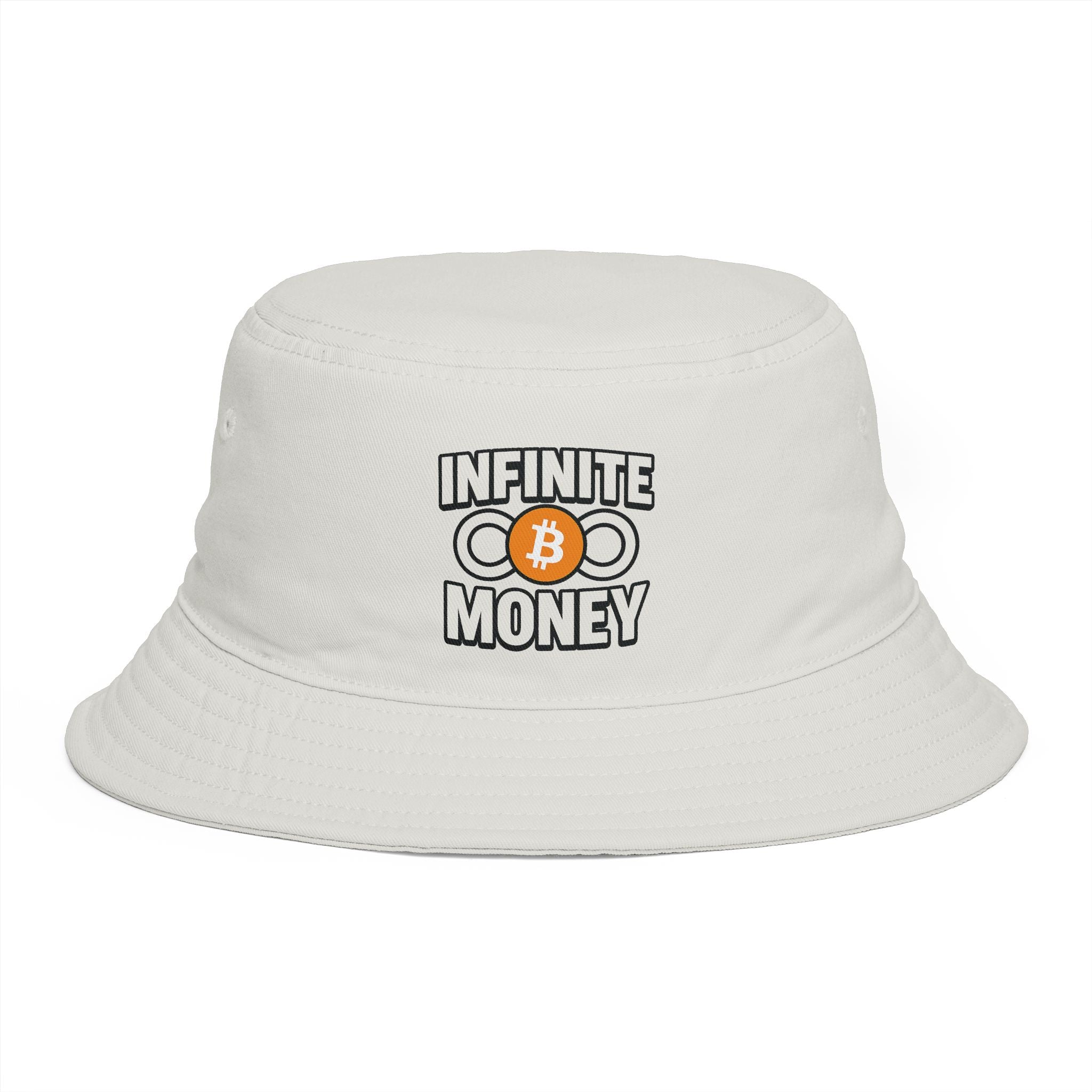 Infinite Money Bitcoin Bucket Hat | Crypto BTC Streetwear Hat | Hat for Bitcoin Fans & Traders | 7 colors - 100% cotton