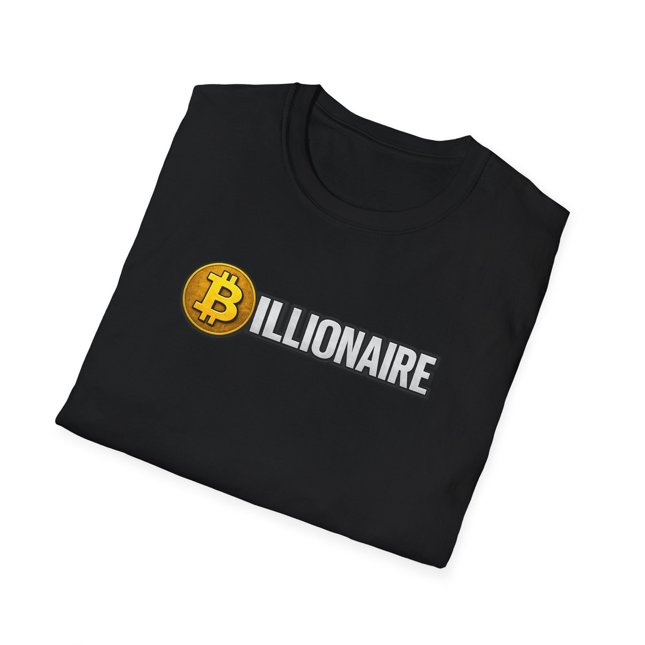 Bitcoin Billionaire T-Shirt | Show your crypto pride in style with this tee | 5 Colors - 100% cotton