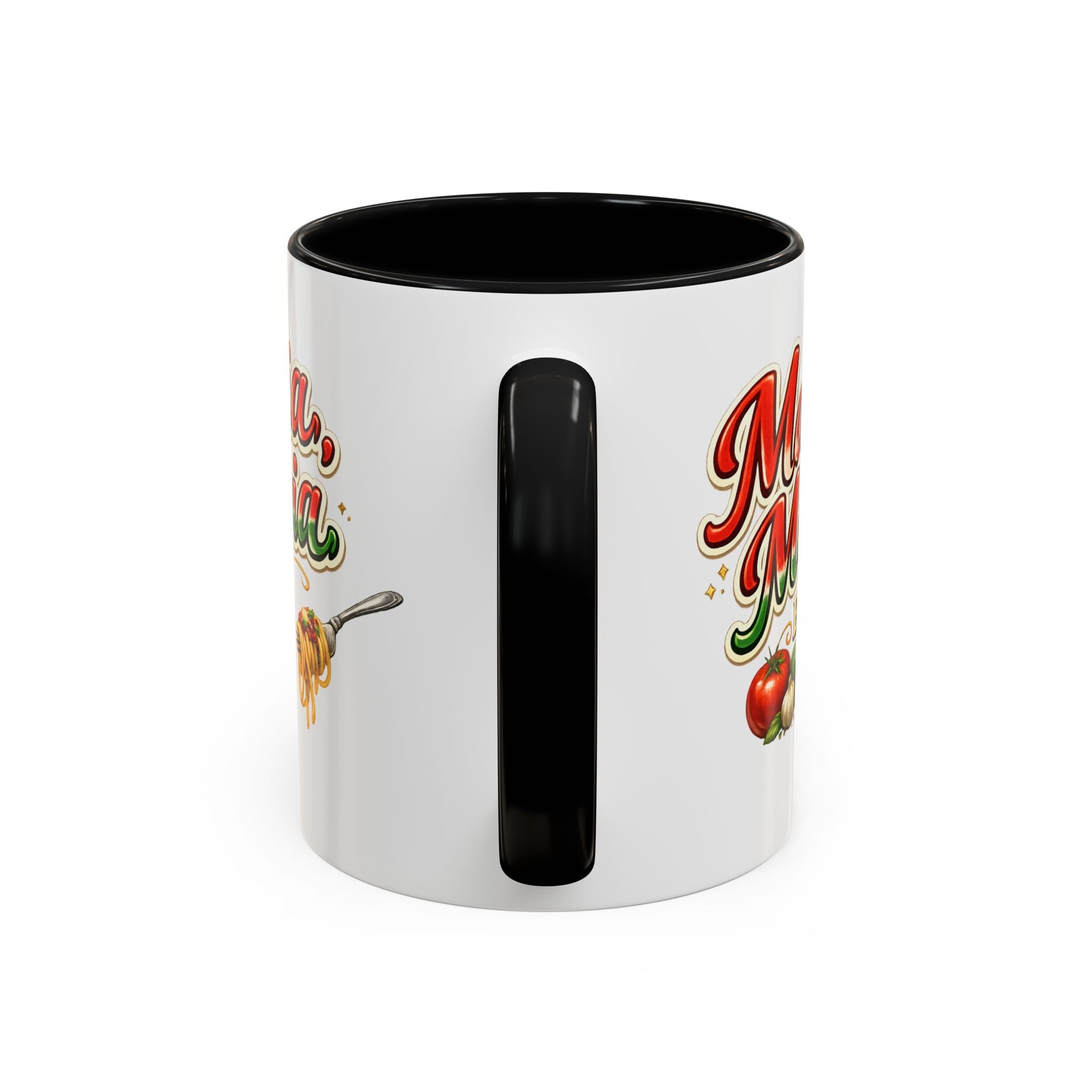 Mangia Mangia - Eat Eat Italian Mug | Eat Eat Coffee Cup | Funny Pasta Lover Gift | Italian Kitchen Accent Mug | 11 oz or 15 oz