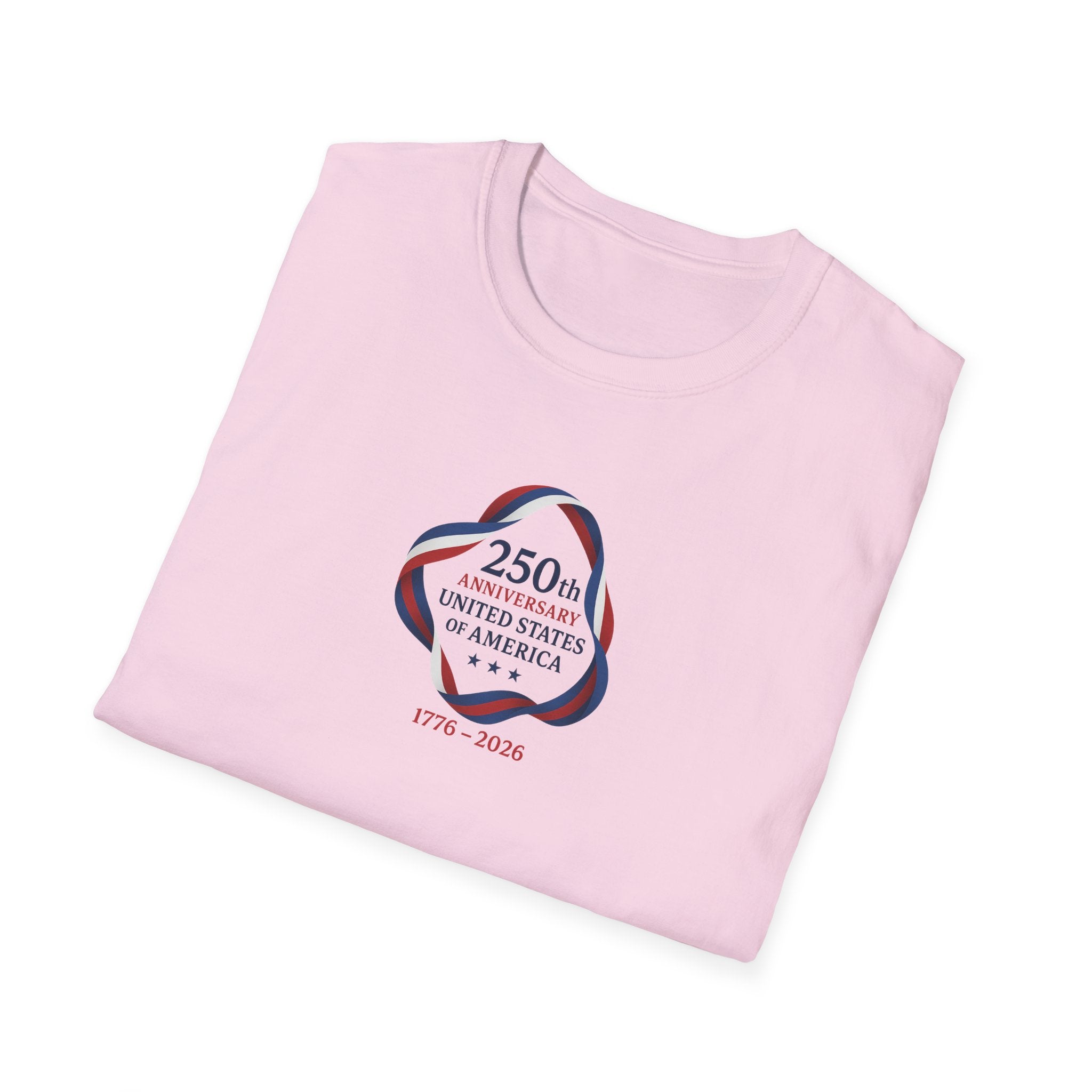 250th Anniversary of America USA T-Shirt Tee | Patriotic American Semiquincentennial | 5 colors - 100% cotton