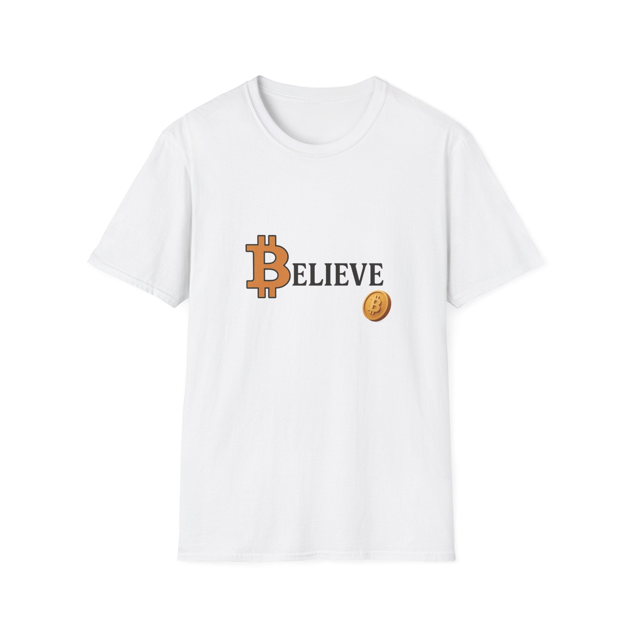 Bitcoin Believe T-Shirt Tee | Power in Every Thread | 4 colors - 100% cotton
