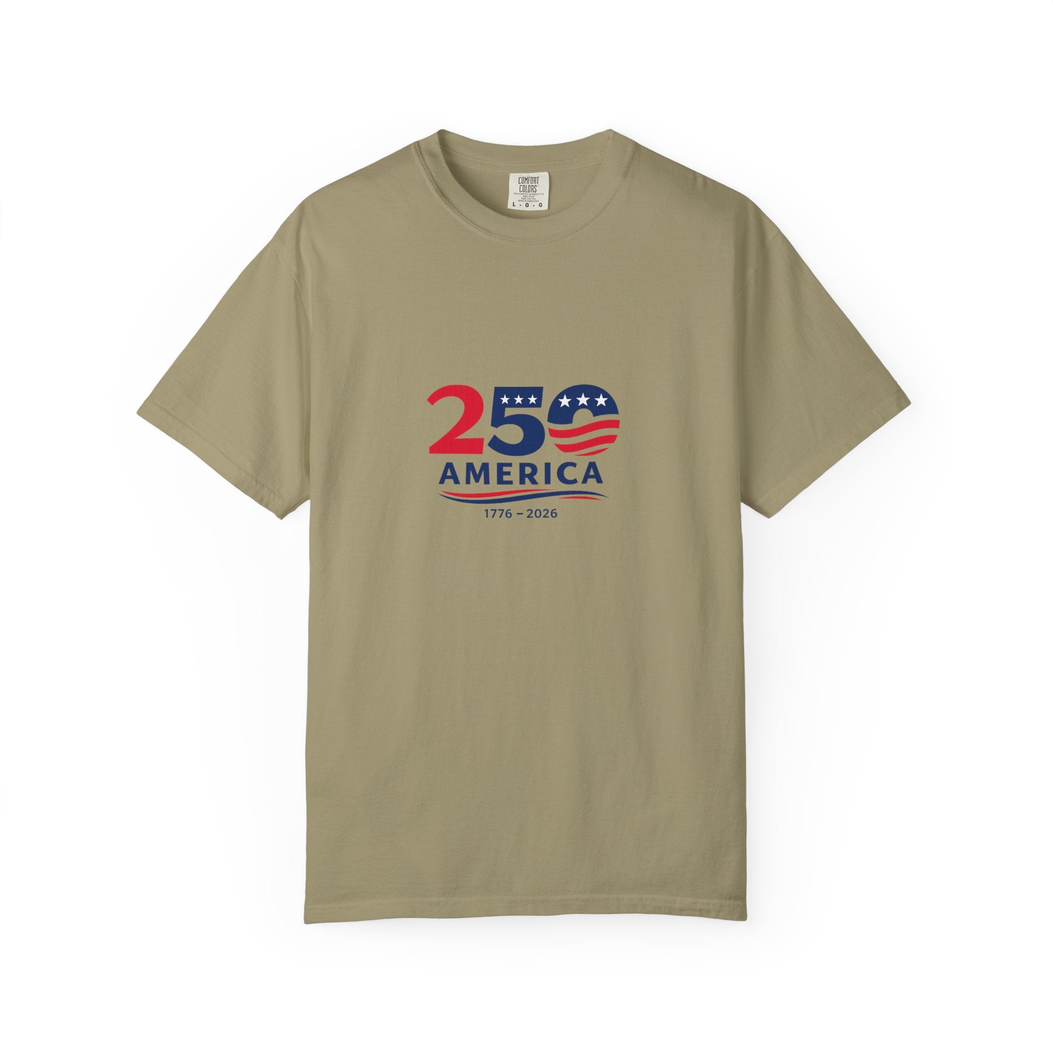 America 250 T-Shirt | 1776-2026 Patriotic Shirt | USA 250th Anniversary Tee | America Shirt | Fourth of July 2026 - 4 colors -  100% cotton