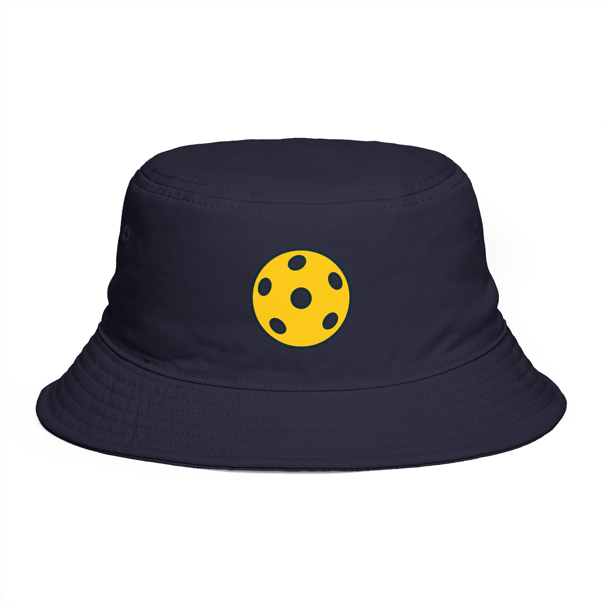 Pickleball Bucket Hat | Yellow Pickleball Icon Cap | Trendy Court Style Sun Hat for Men & Women | 6 colors 100%
