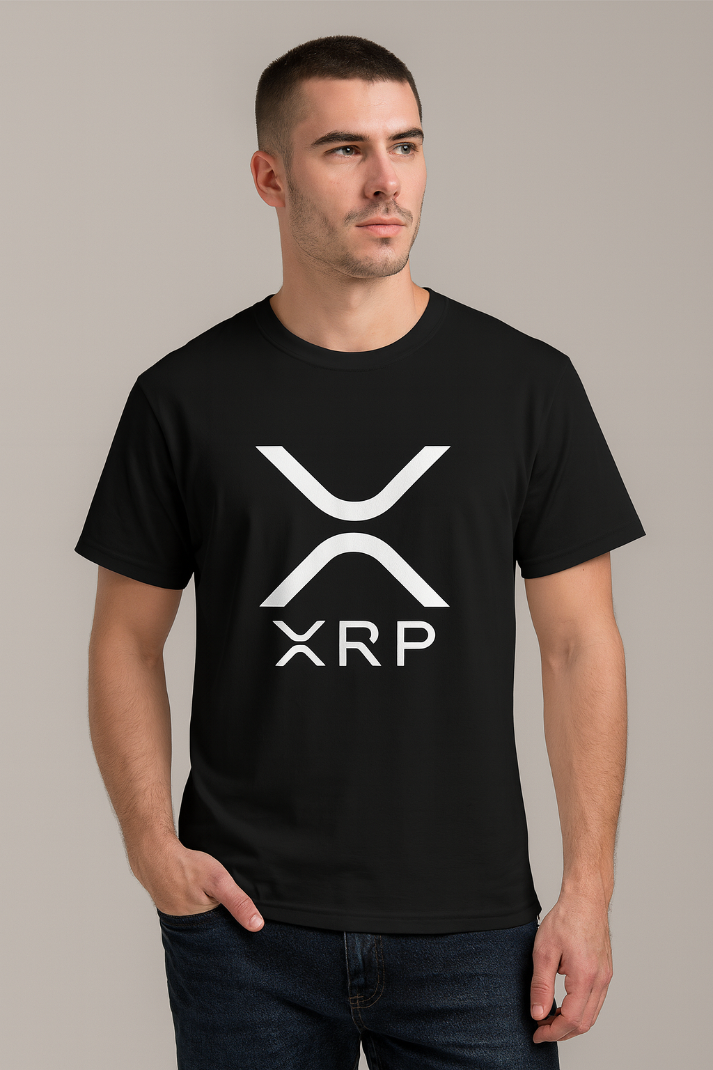 XRP Vibes Only | Ripple Crypto Streetwear T-Shirt for the Bold & Blockchain Believers |  7 colors - 100% Cotton