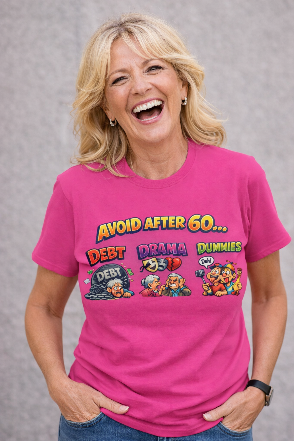 Avoid After 60 Funny T-Shirt | Birthday Gift for Men & Women Over 60 | Sarcastic Aging Tee | 8 colors -100% cotton