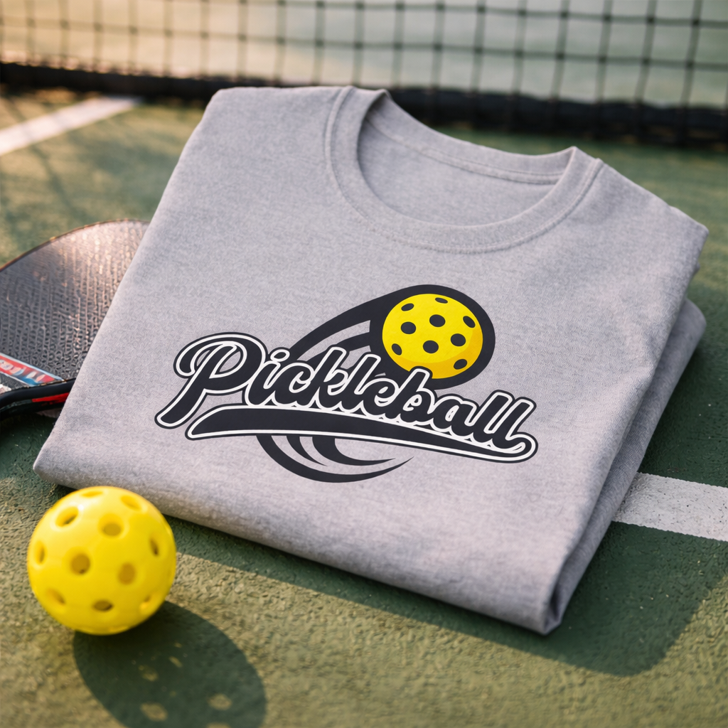 Pickleball T-Shirt | Pickleball Graphic Tee | Funny Pickleball Gift | Pickleball Player Apparel | 6 colors - 100% cotton