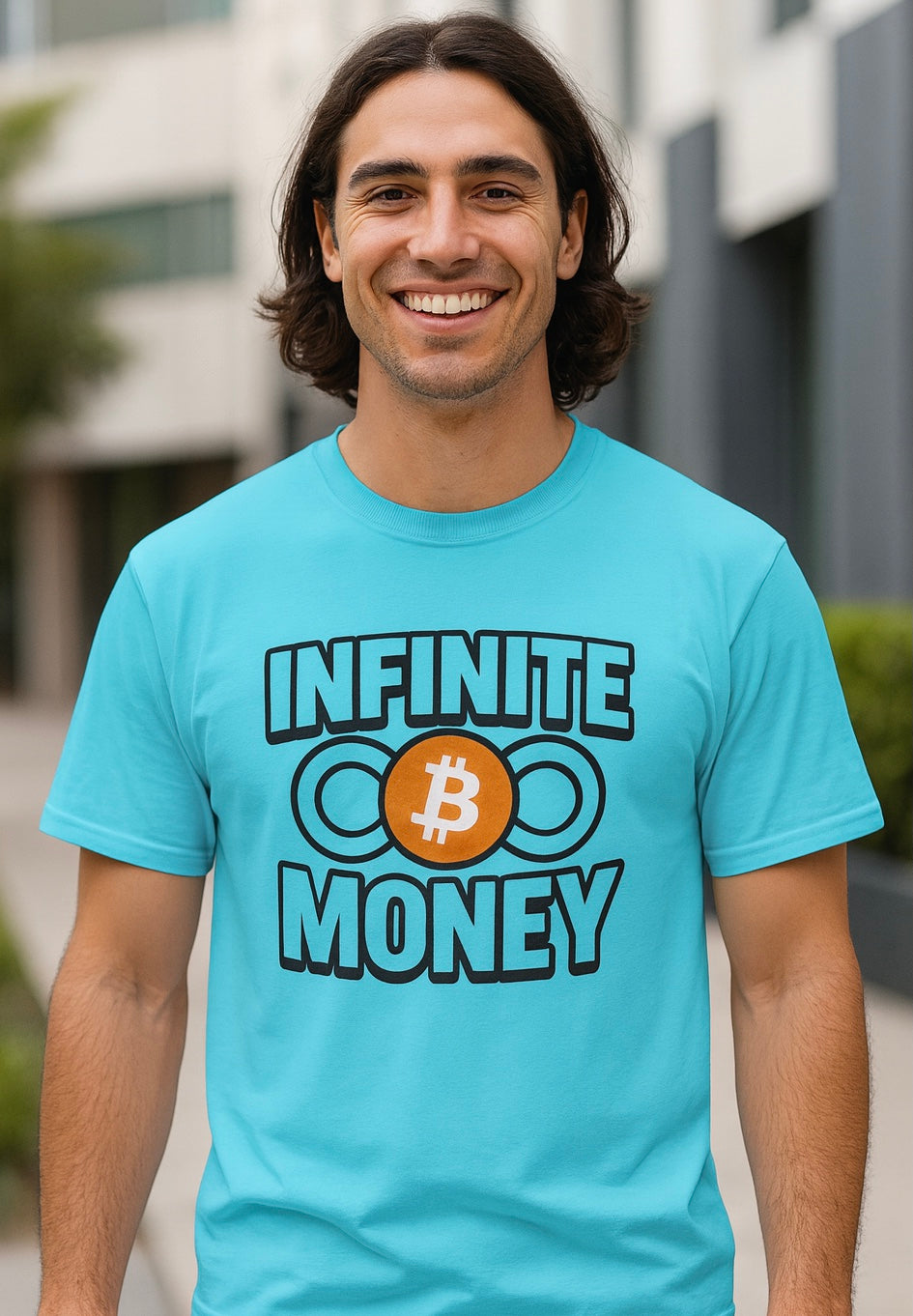 Infinite Money Bitcoin Tee For the Ones Who Get It | Wear the Future | 7 colors - 100% cotton