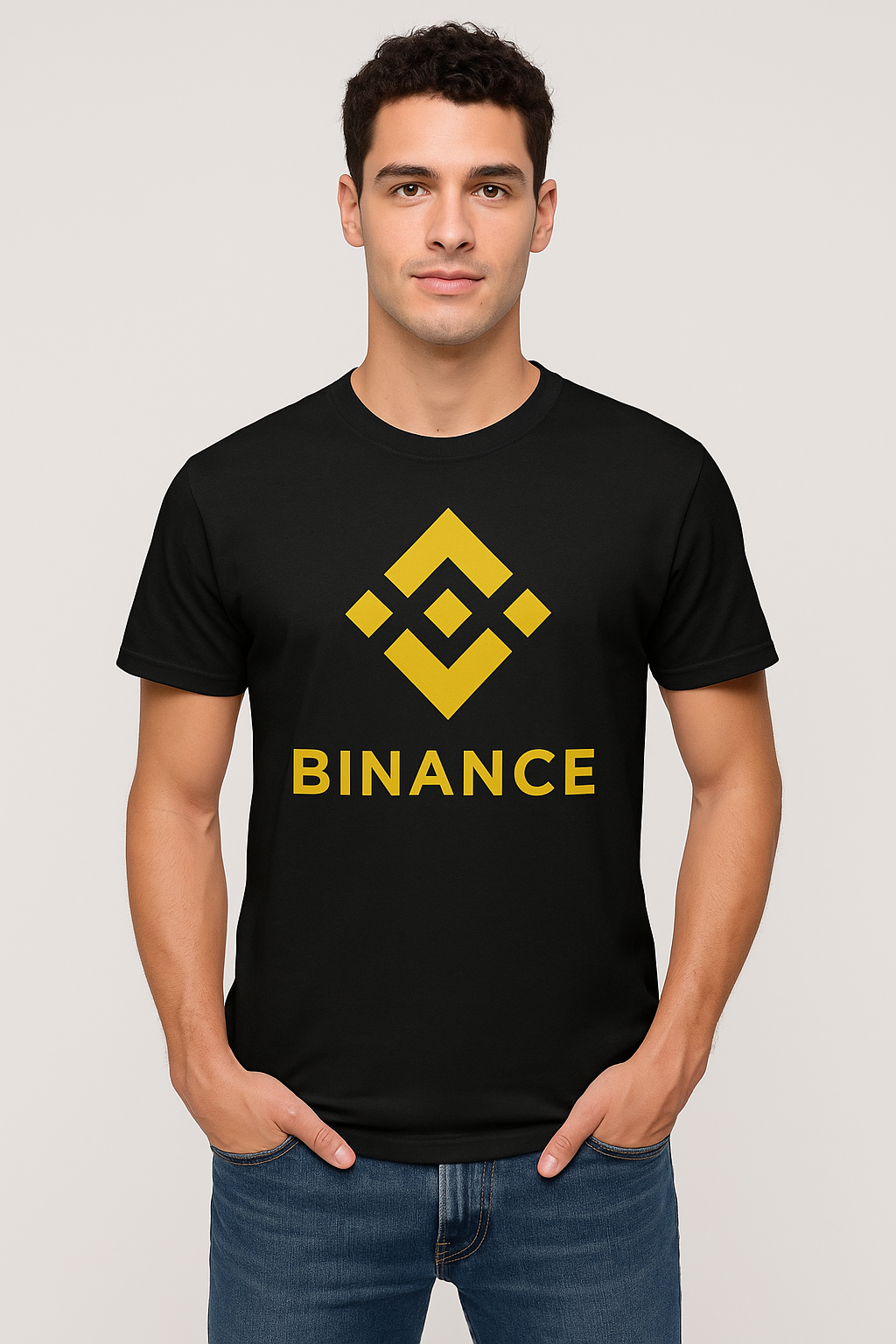 Binance (BNB) Crypto T-Shirt | Bitcoin & Blockchain Style | Bold Binance Logo Design | 3 colors - 100% Cotton