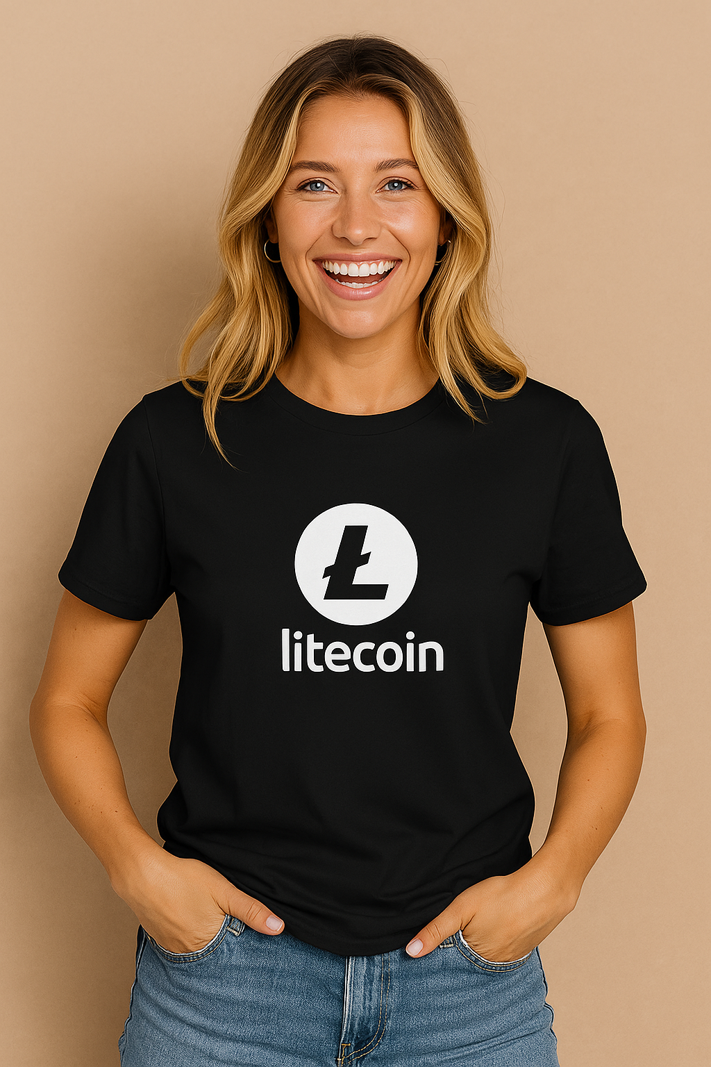 Litecoin Crypto T-Shirt | Bitcoin Alternative Tee | Blockchain Investor Gift | Crypto Merch | 4 colors - 100% cotton