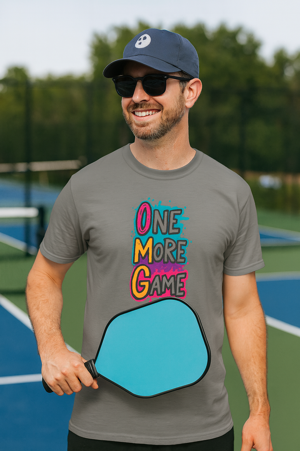 OMG - One More Game T-shirt | OMG Pickleball, Table Tennis, Video Game | 8 colors - 100% cotton