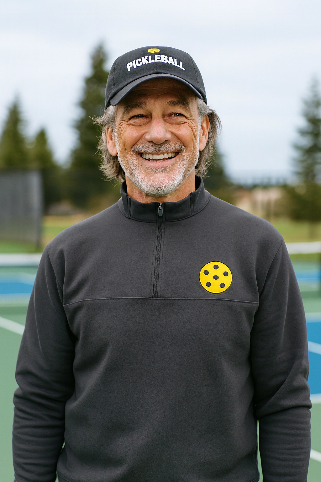 Pickleball Pullover Quarter-zip | Holds Shape while Feeling Soft Against the Skin | 3 colors