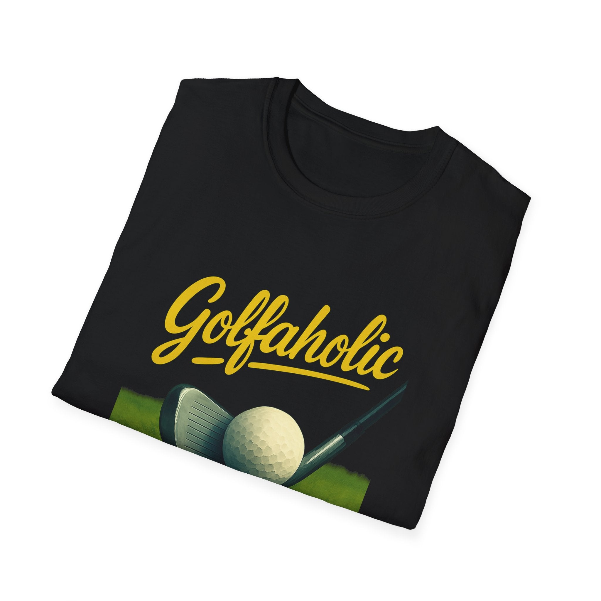 Golfaholic Tee | Because Just One More Hole Is a Lifestyle | 4 colors - 100% cotton