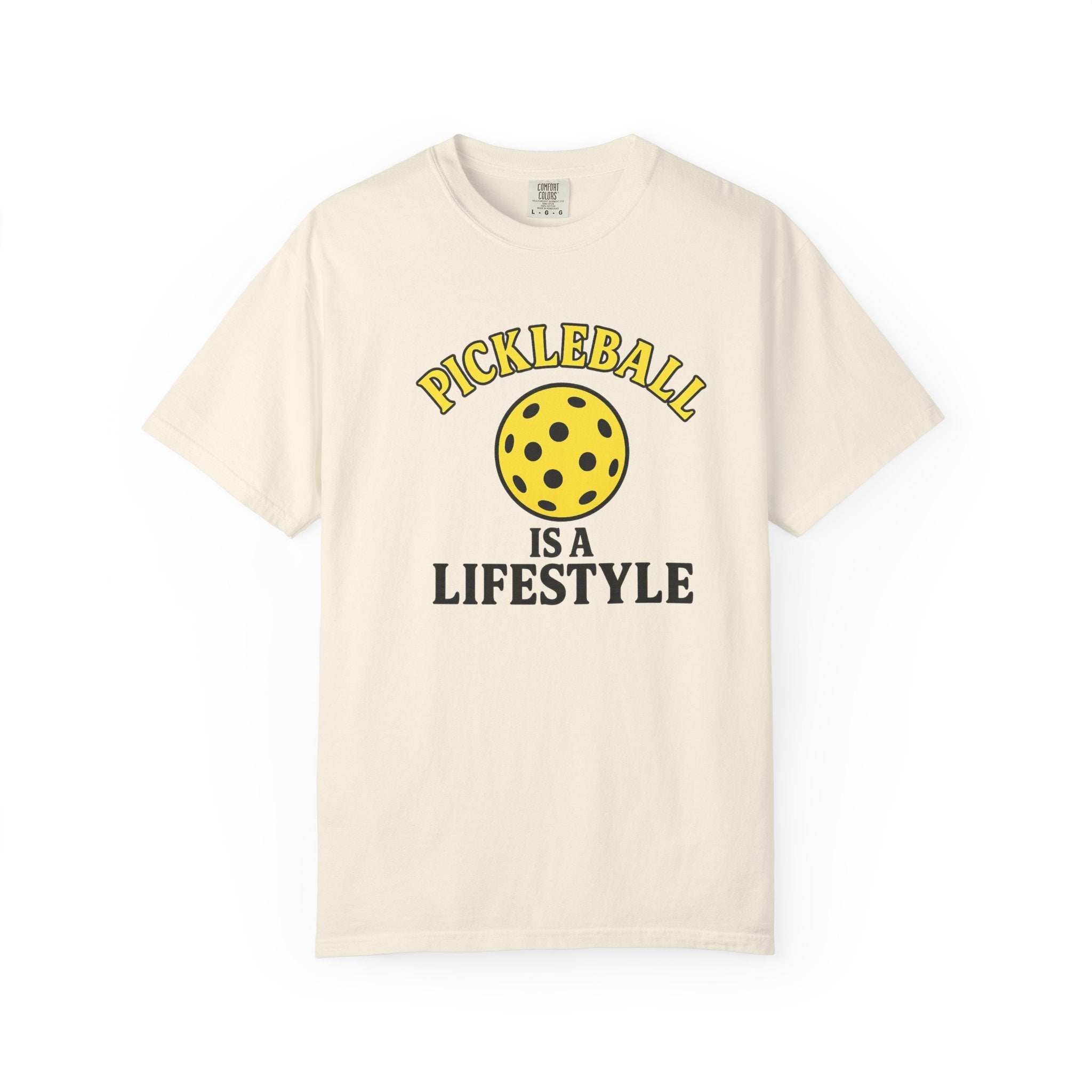 Pickleball Is Life Tee | Bold Retro Pickleball Shirt for Players Who Live the Game - 10 colors 100% cotton