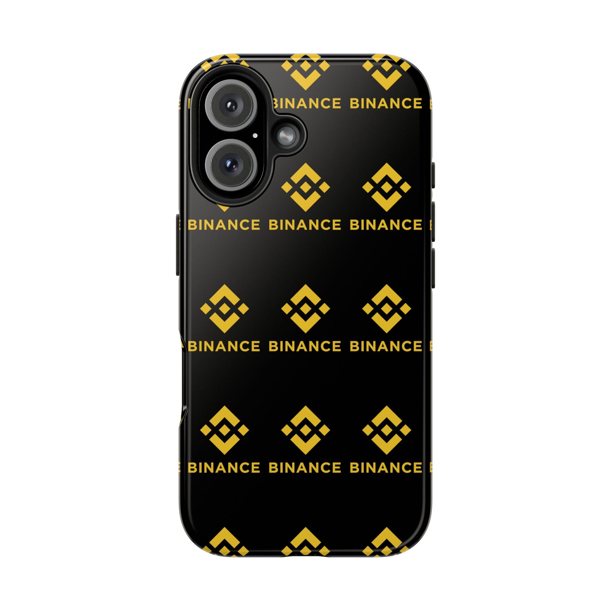 Binance Tough Phone Case | BNB Crypto Phone Case | iPhone and Samsung Case | Glossy Protective Cover | Binance Logo Case