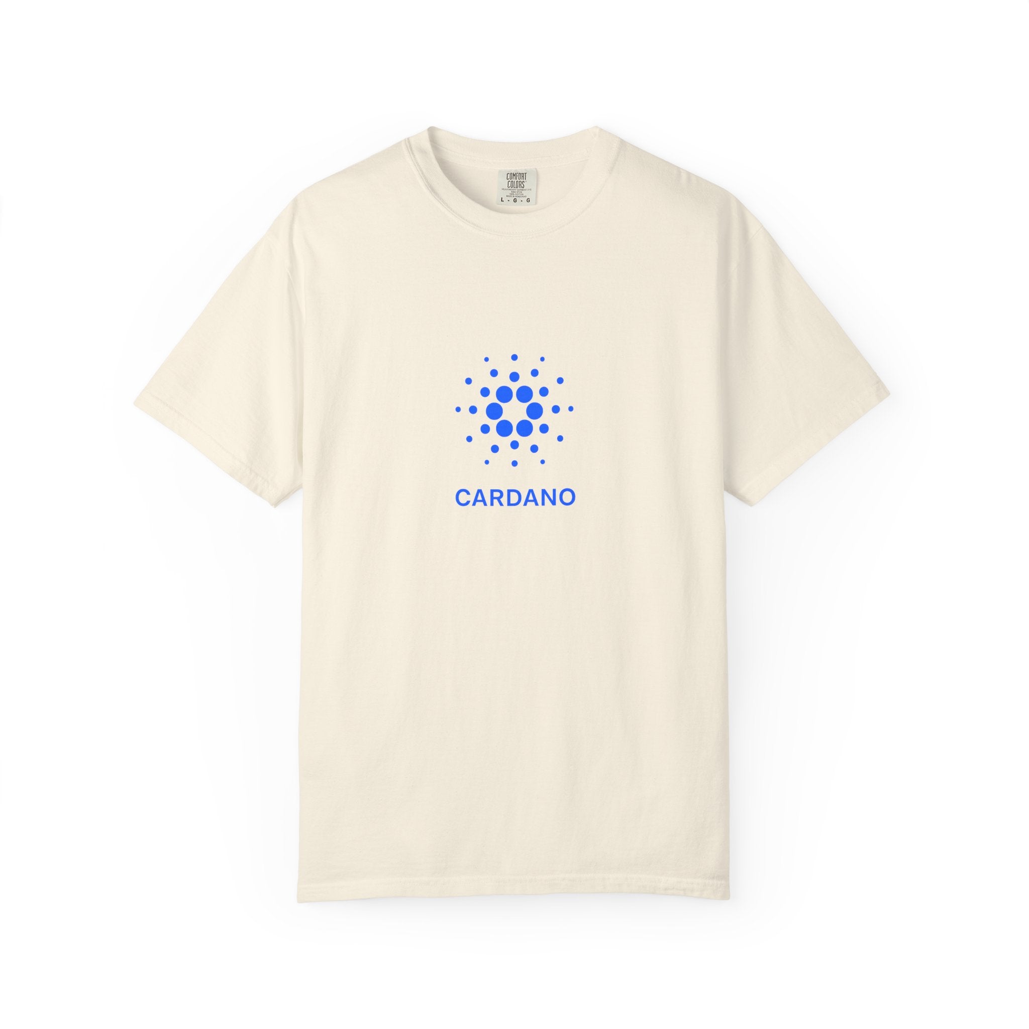 Cardano ADA Crypto T-Shirt  |  Blue Blockchain Logo Tee  |  Crypto Gift for Investors | Traders & Tech Lovers | 6 colors - 100% cotton