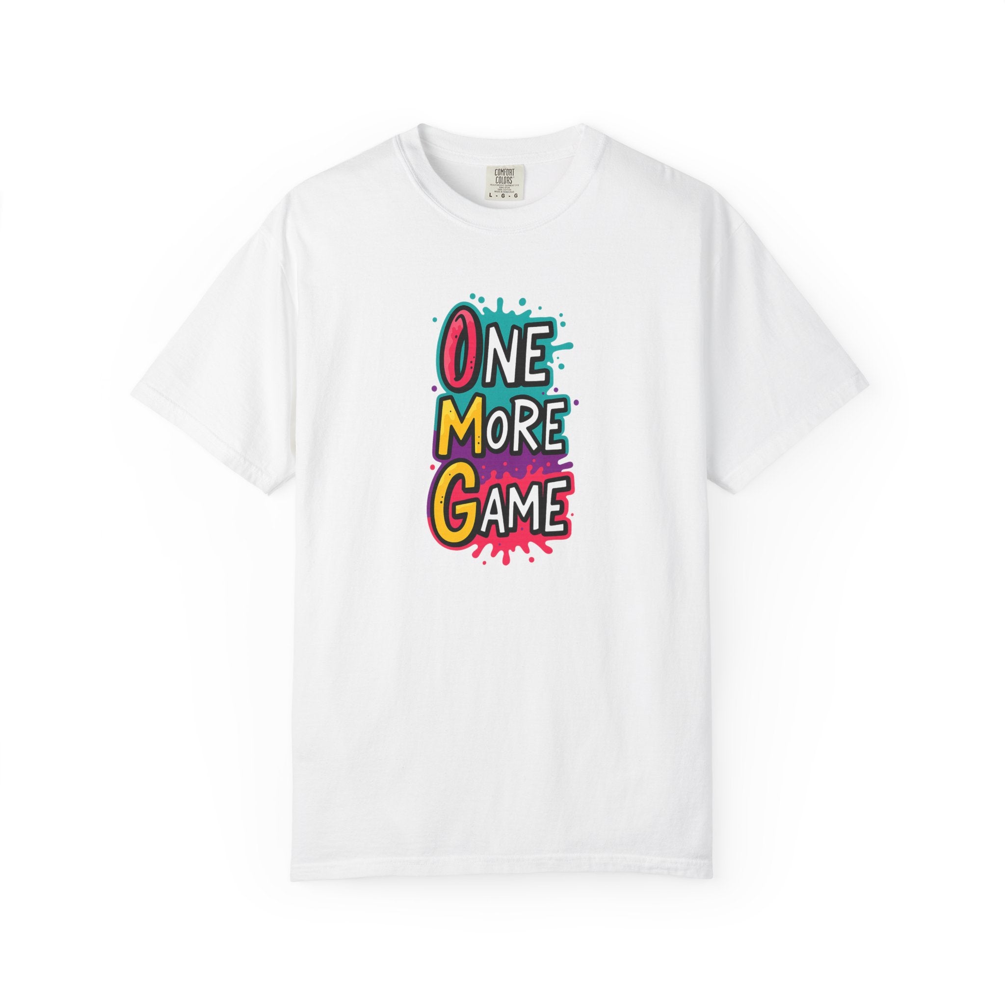 OMG - One More Game T-shirt | OMG Pickleball, Table Tennis, Video Game | 8 colors - 100% cotton