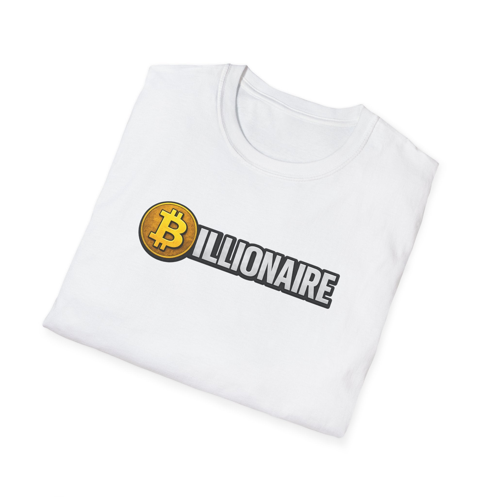 Bitcoin Billionaire T-Shirt | Show your crypto pride in style with this tee | 5 Colors - 100% cotton