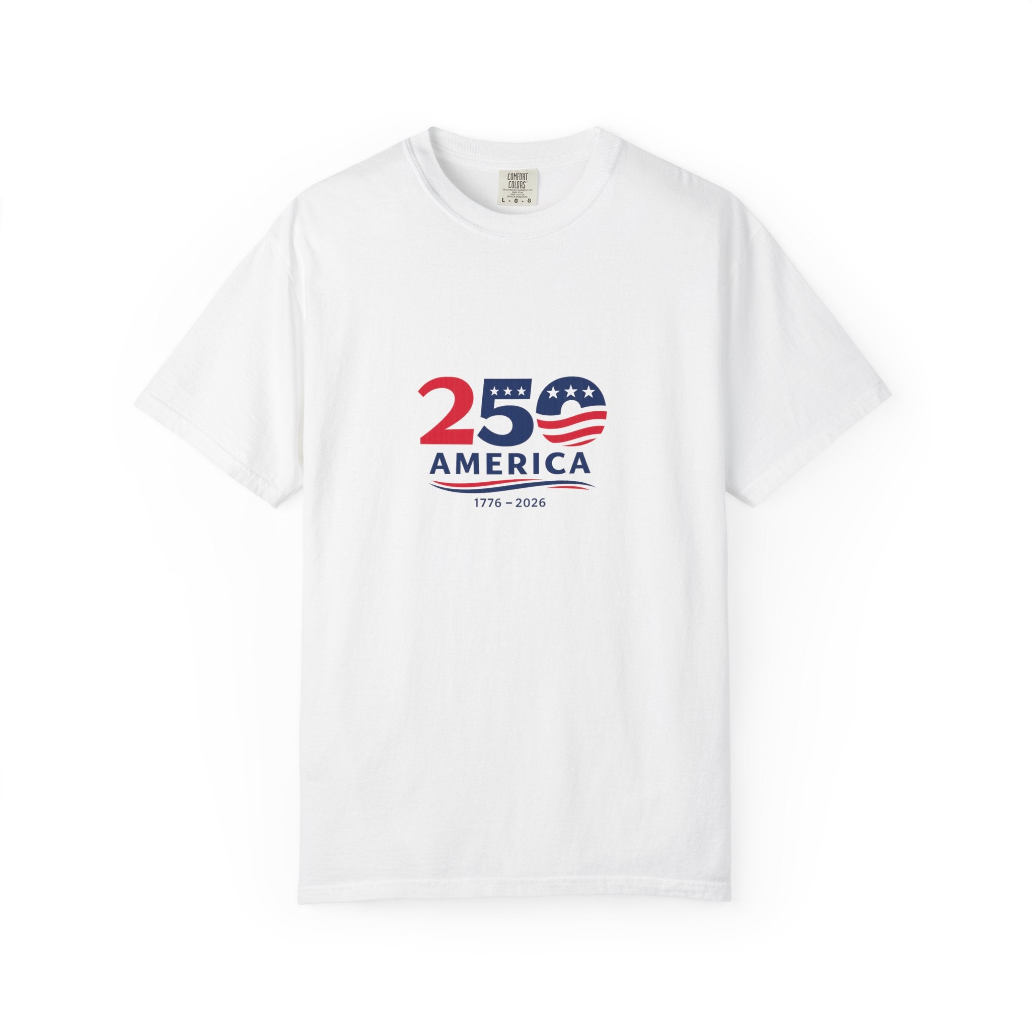 America 250 T-Shirt | 1776-2026 Patriotic Shirt | USA 250th Anniversary Tee | America Shirt | Fourth of July 2026 - 4 colors -  100% cotton