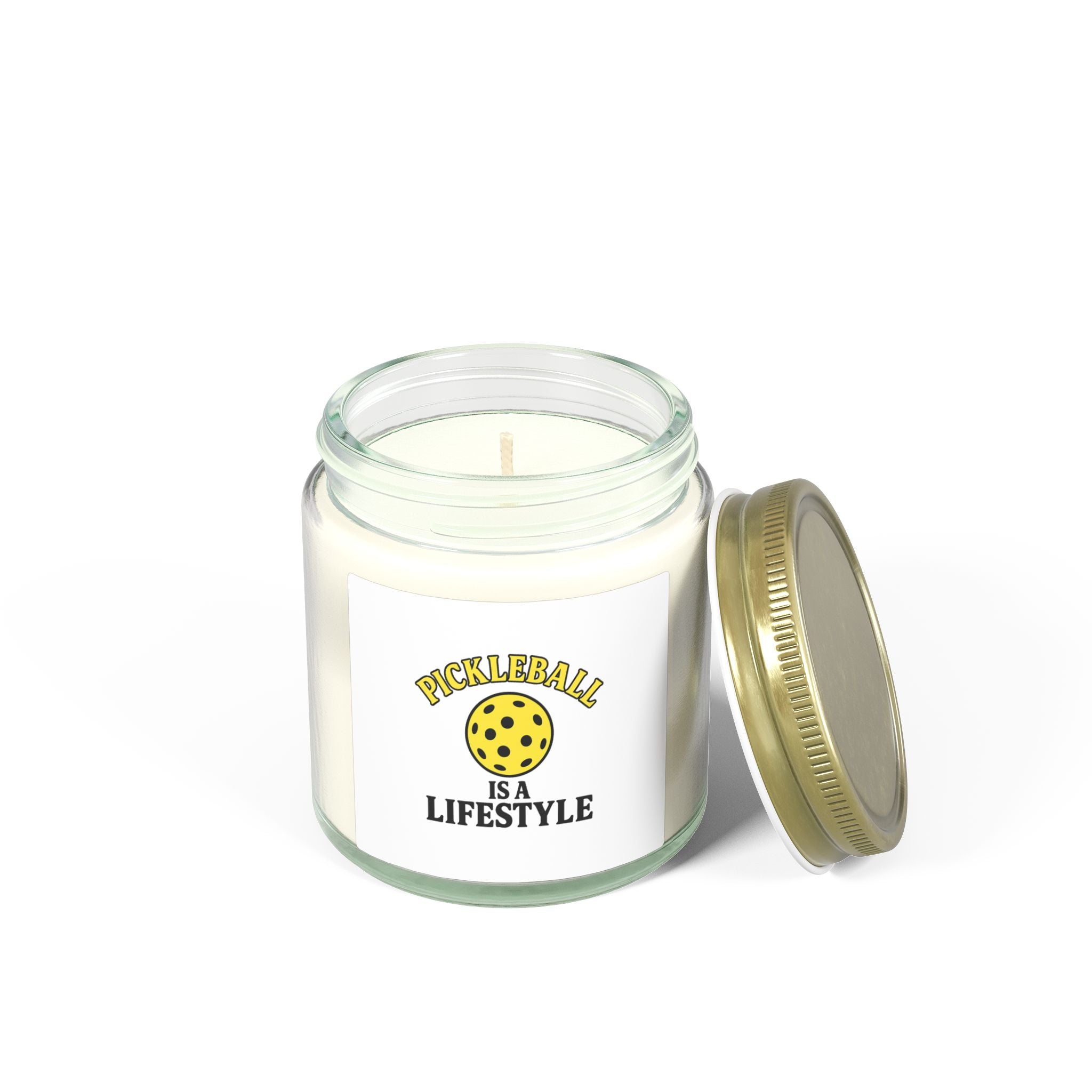 Pickleball Is a Lifestyle Candle | Coconut Apricot Wax | Eco-Friendly and Non-Toxic | 4oz or 9oz size | 9 scents