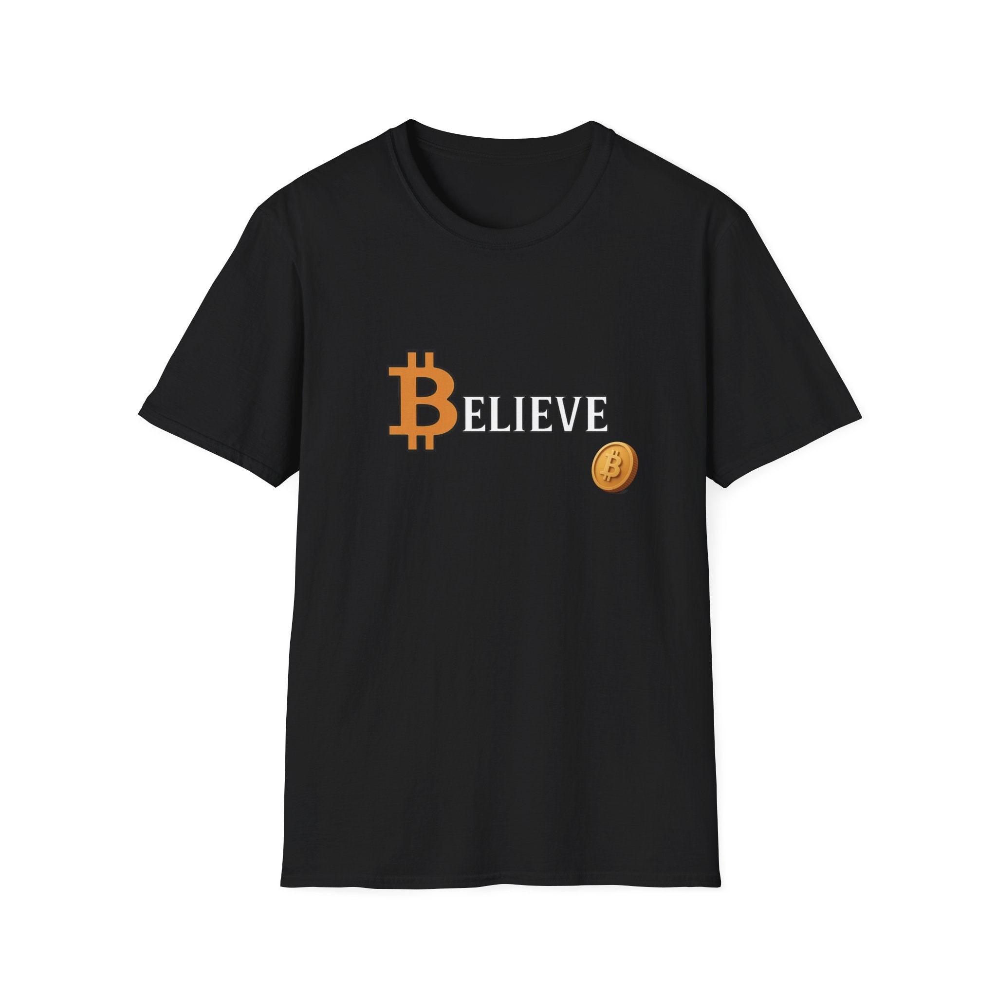Bitcoin Believe T-Shirt Tee | Power in Every Thread | 4 colors - 100% cotton