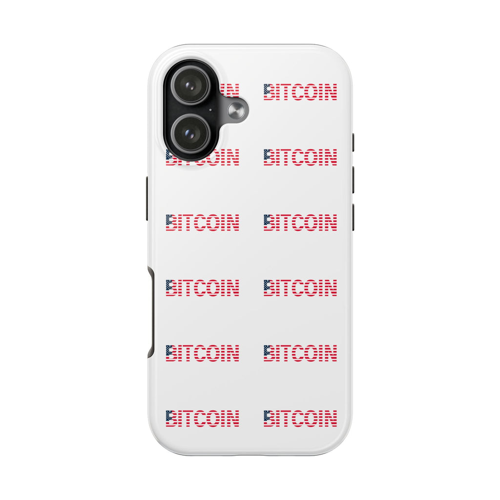Bitcoin Tough Phone Case | Crypto Phone Case | iPhone and Samsung Case | Glossy Protective Cover | Bitcoin Logo Case