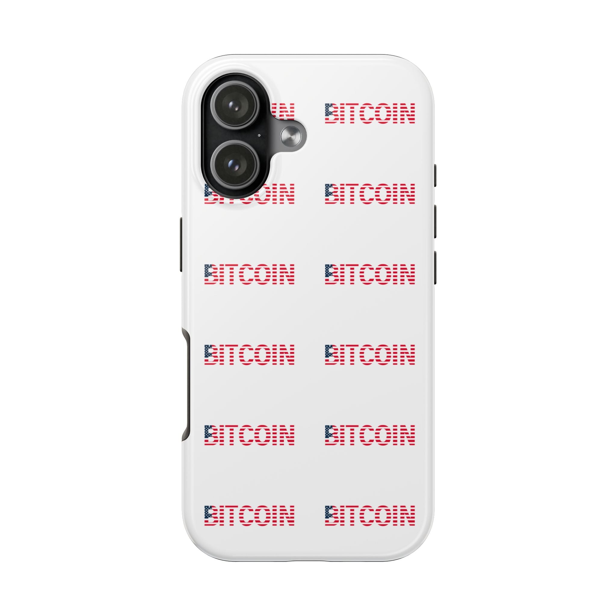 Bitcoin Tough Phone Case | Crypto Phone Case | iPhone and Samsung Case | Glossy Protective Cover | Bitcoin Logo Case