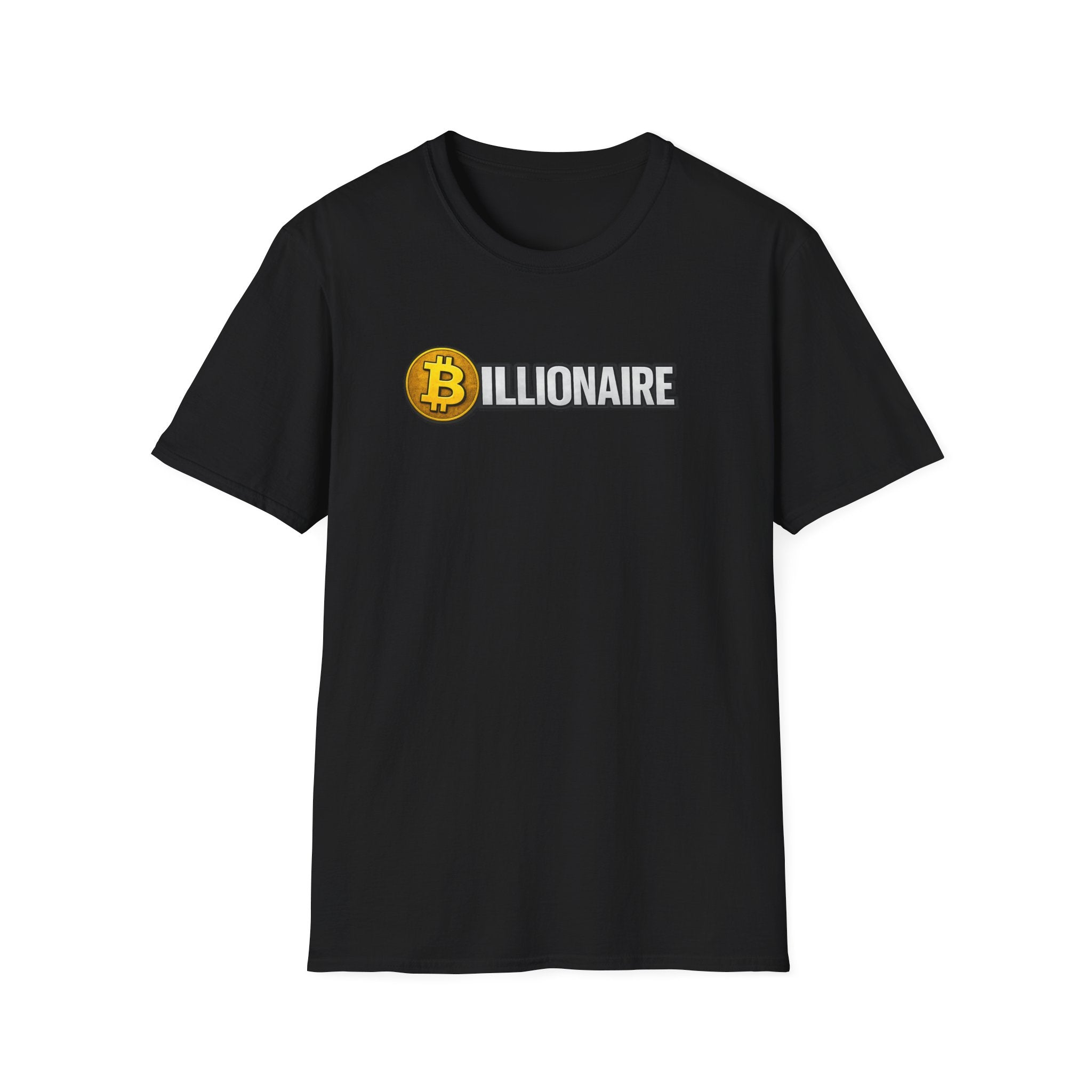 Bitcoin Billionaire T-Shirt | Show your crypto pride in style with this tee | 5 Colors - 100% cotton