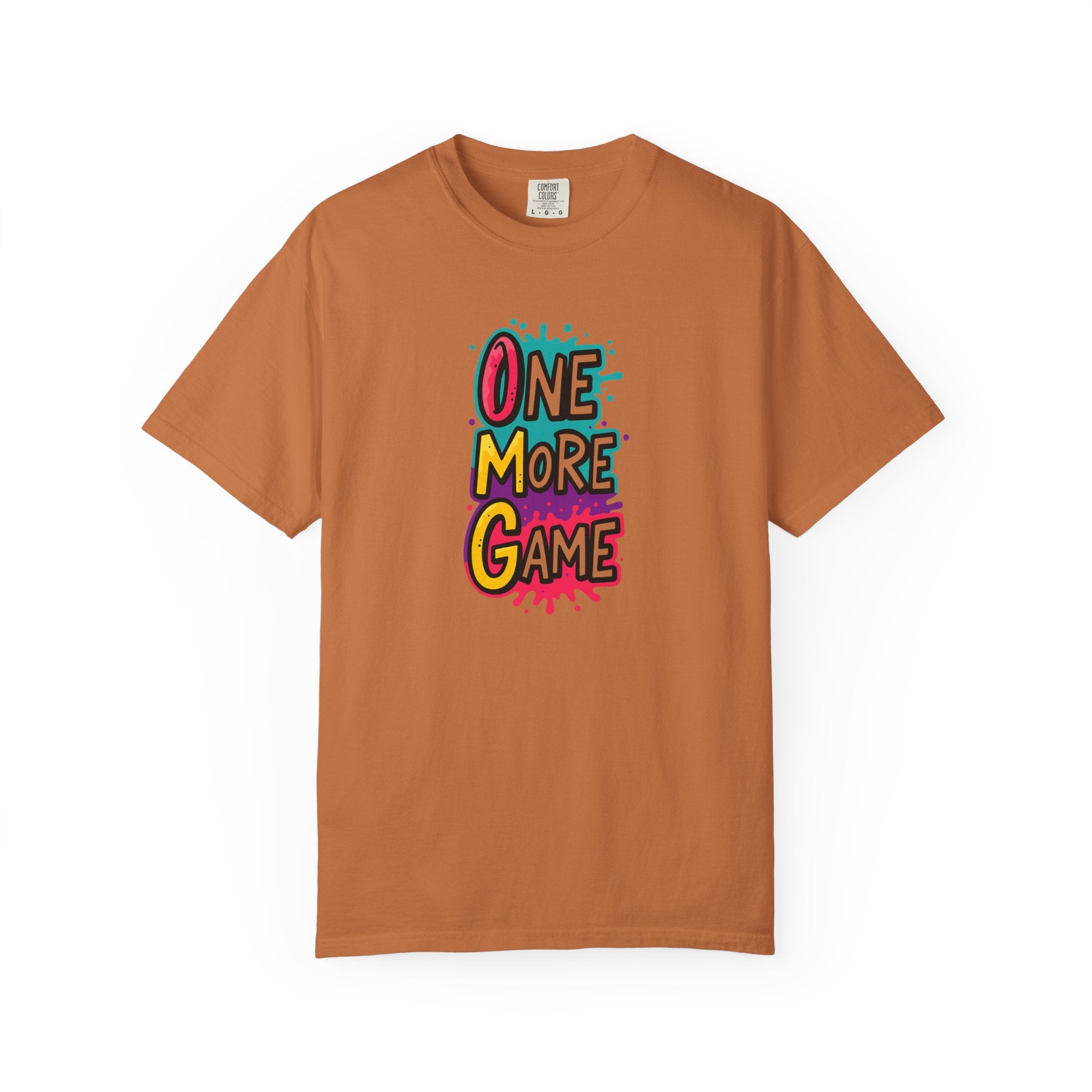 OMG - One More Game T-shirt | OMG Pickleball, Table Tennis, Video Game | 8 colors - 100% cotton